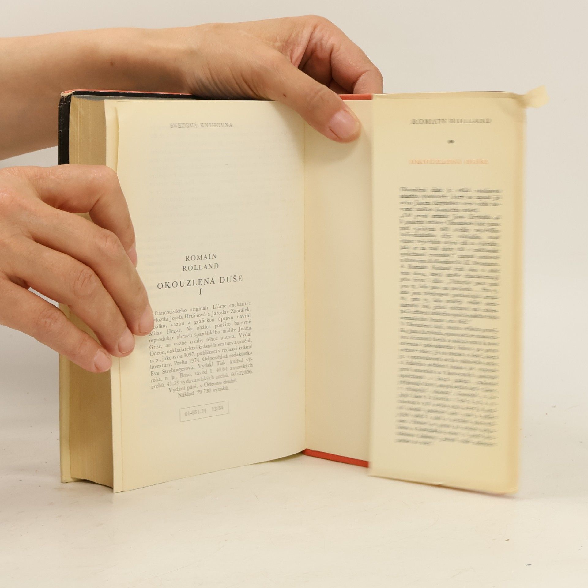 Romain Rolland Okouzlená duše I.