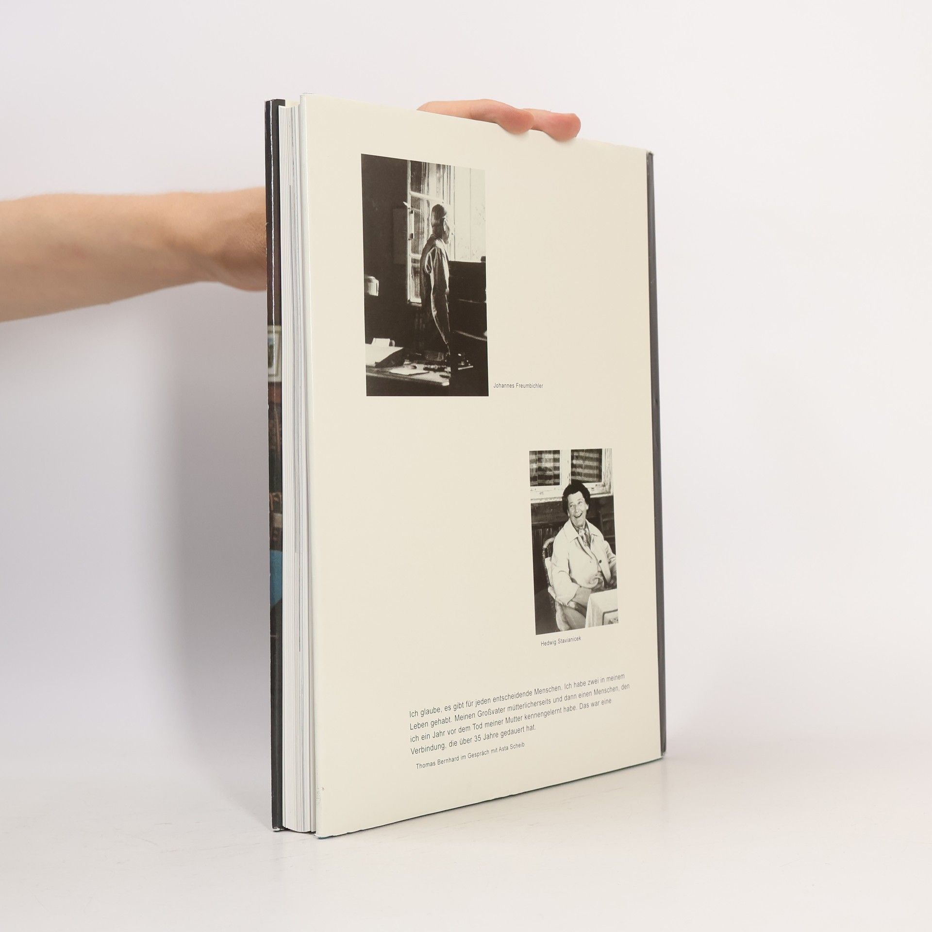 Martin Huber Literatur im StifterHaus: Sonderband: Thomas Bernhard und seine Lebensmenschen