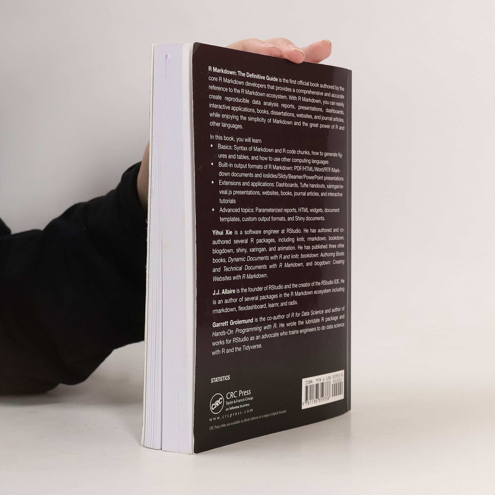 Yihui Xie The R Series: R Markdown