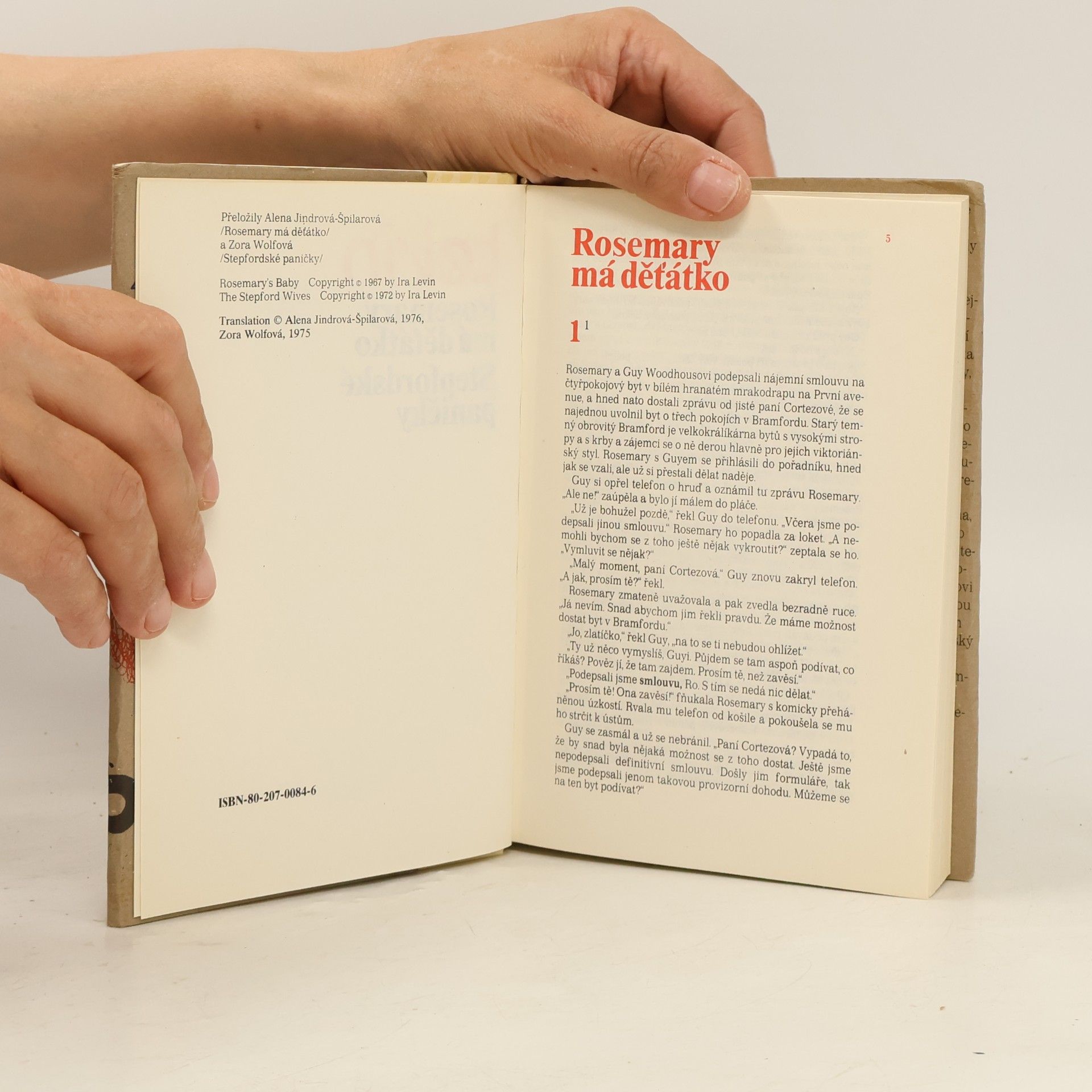 Ira Levin Rosemary má děťátko. Stepfordské paničky