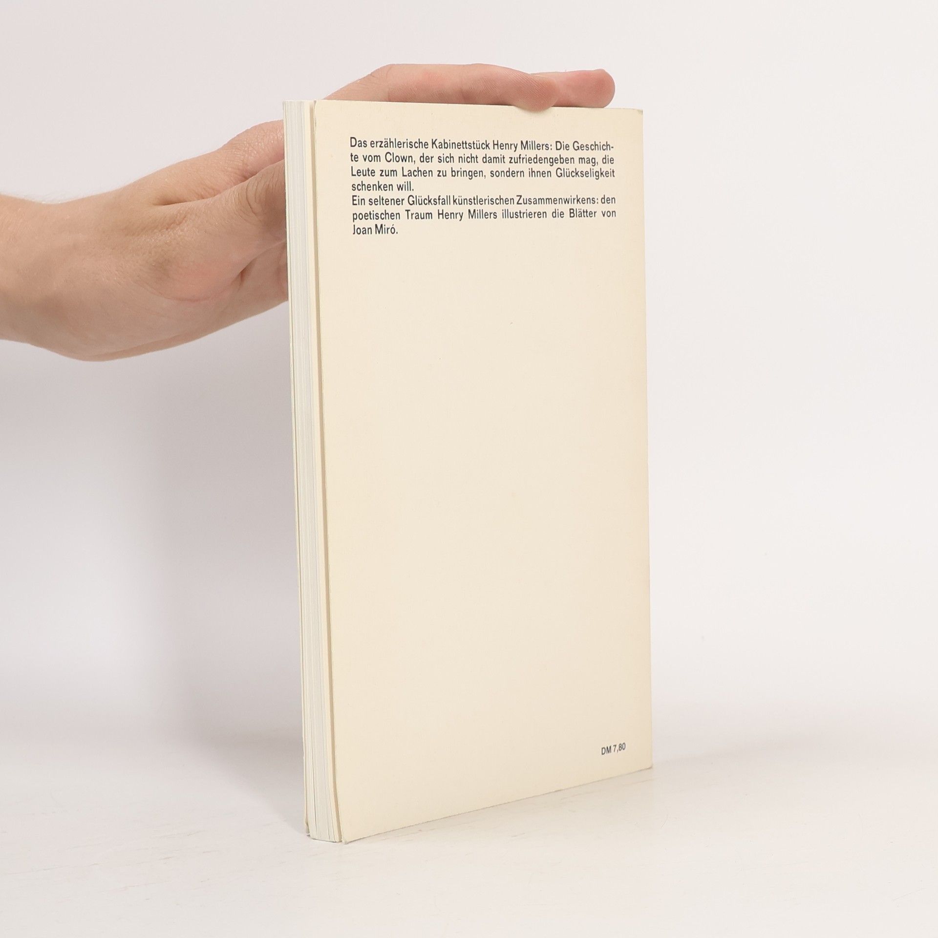 Henry Miller Das Lächeln am Fuße der Leiter