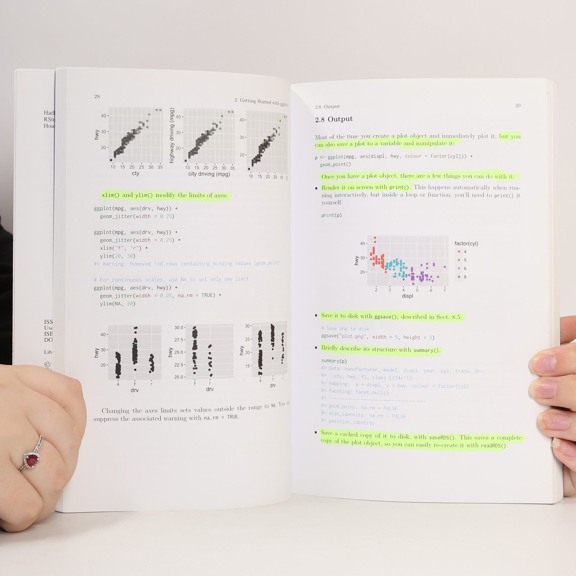 Hadley Wickham Use R!: ggplot2
