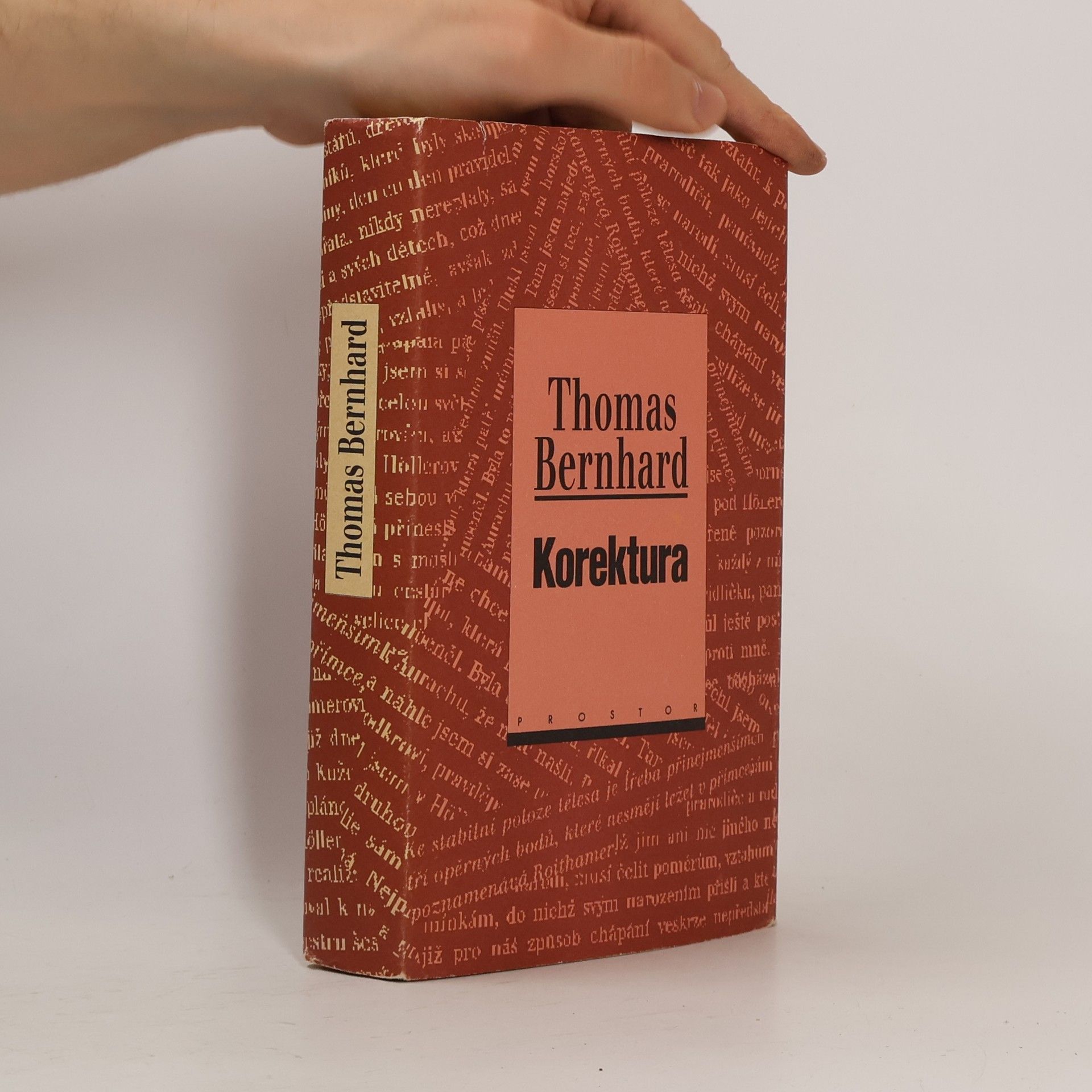 Thomas Bernhard Korektura