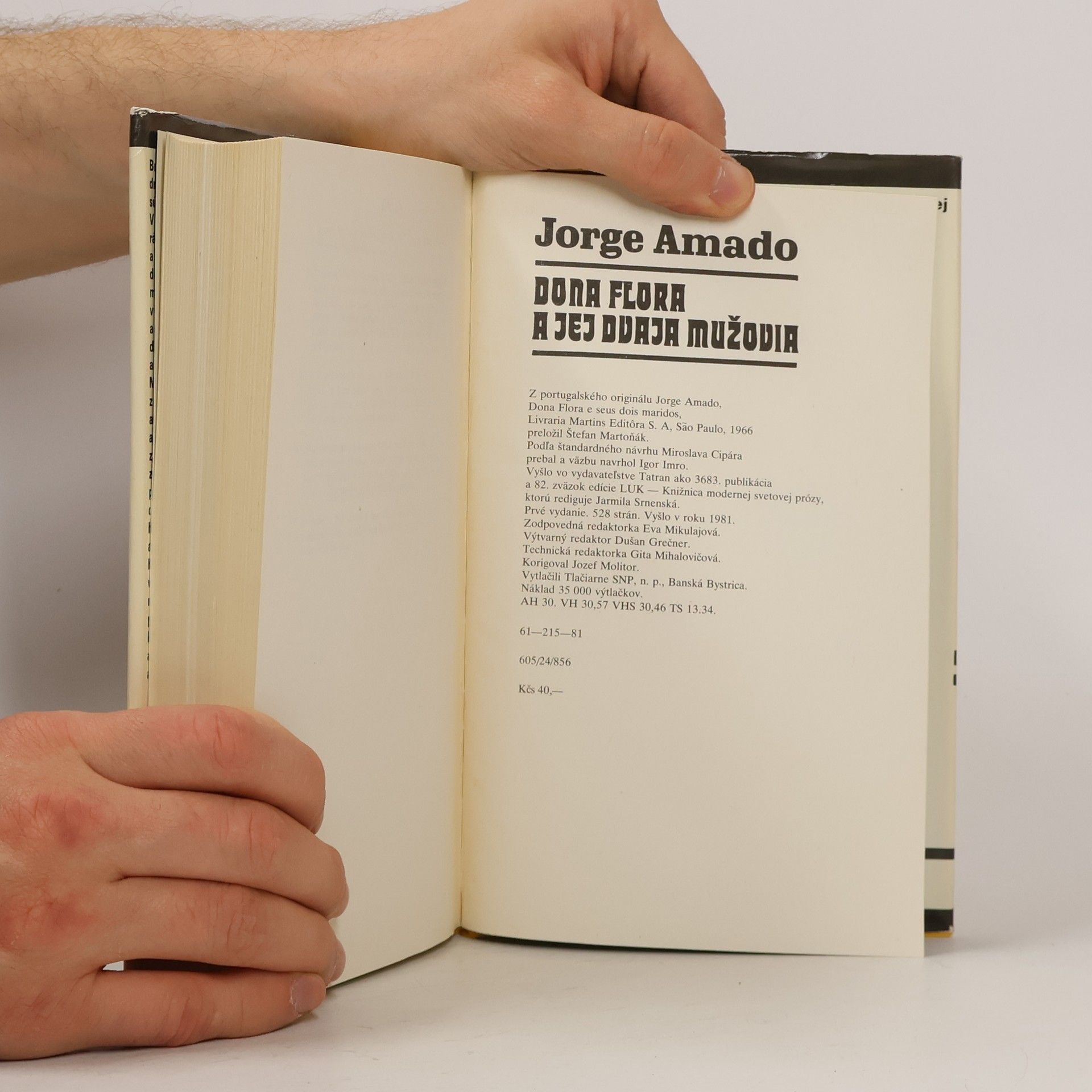 Jorge Amado Dona Flora a jej dvaja mužovia