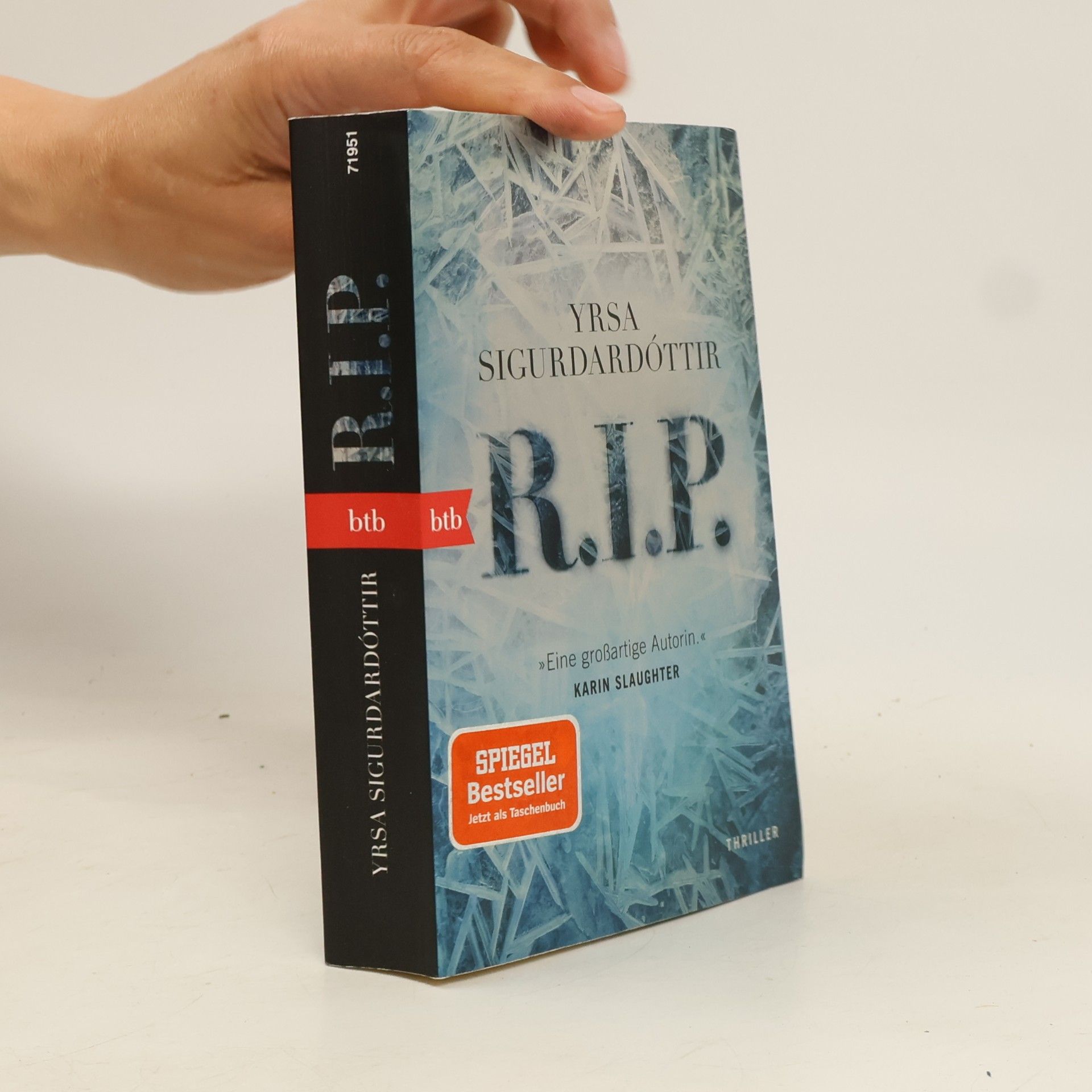 Yrsa Sigurðardóttir R.I.P.