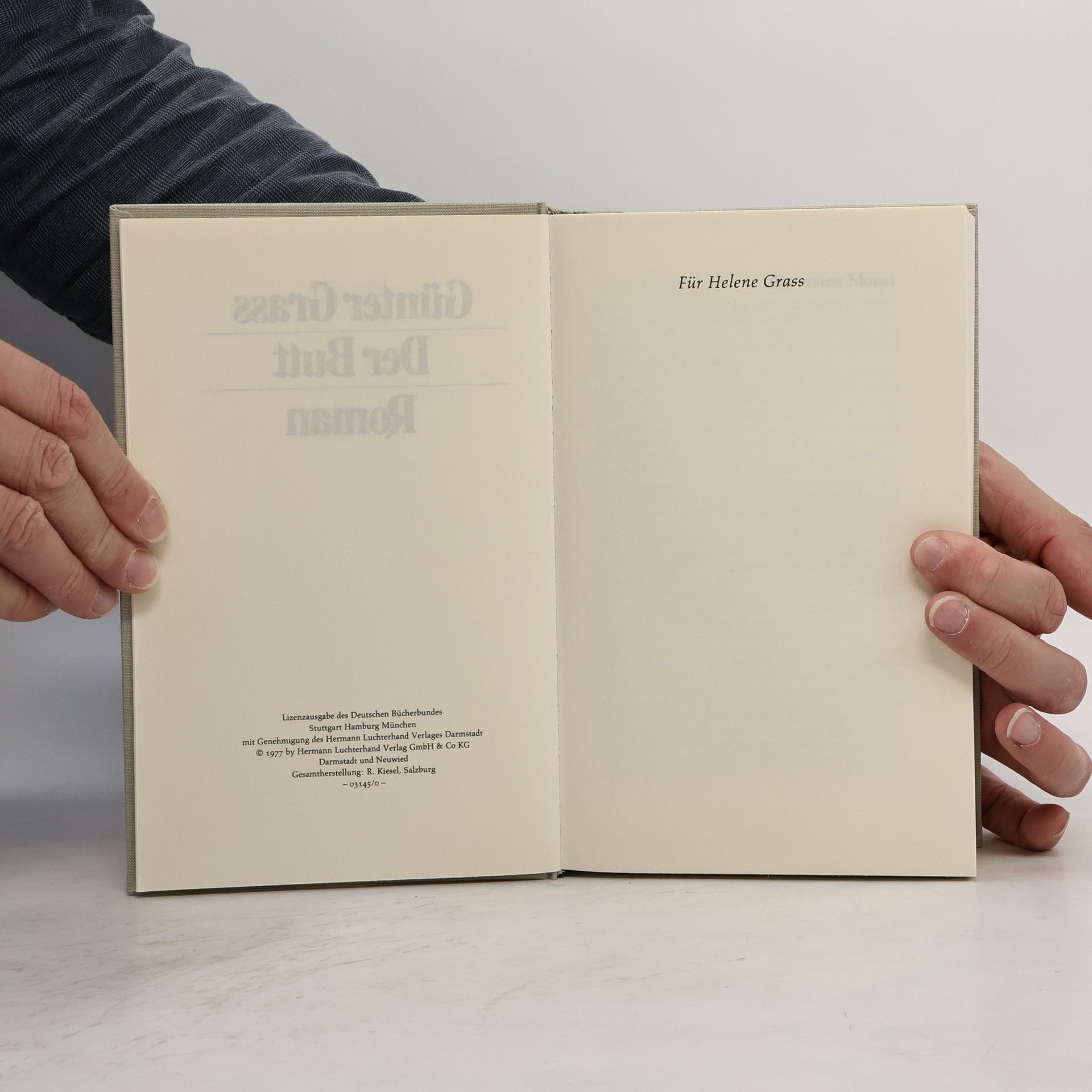 Günter Grass Der Butt