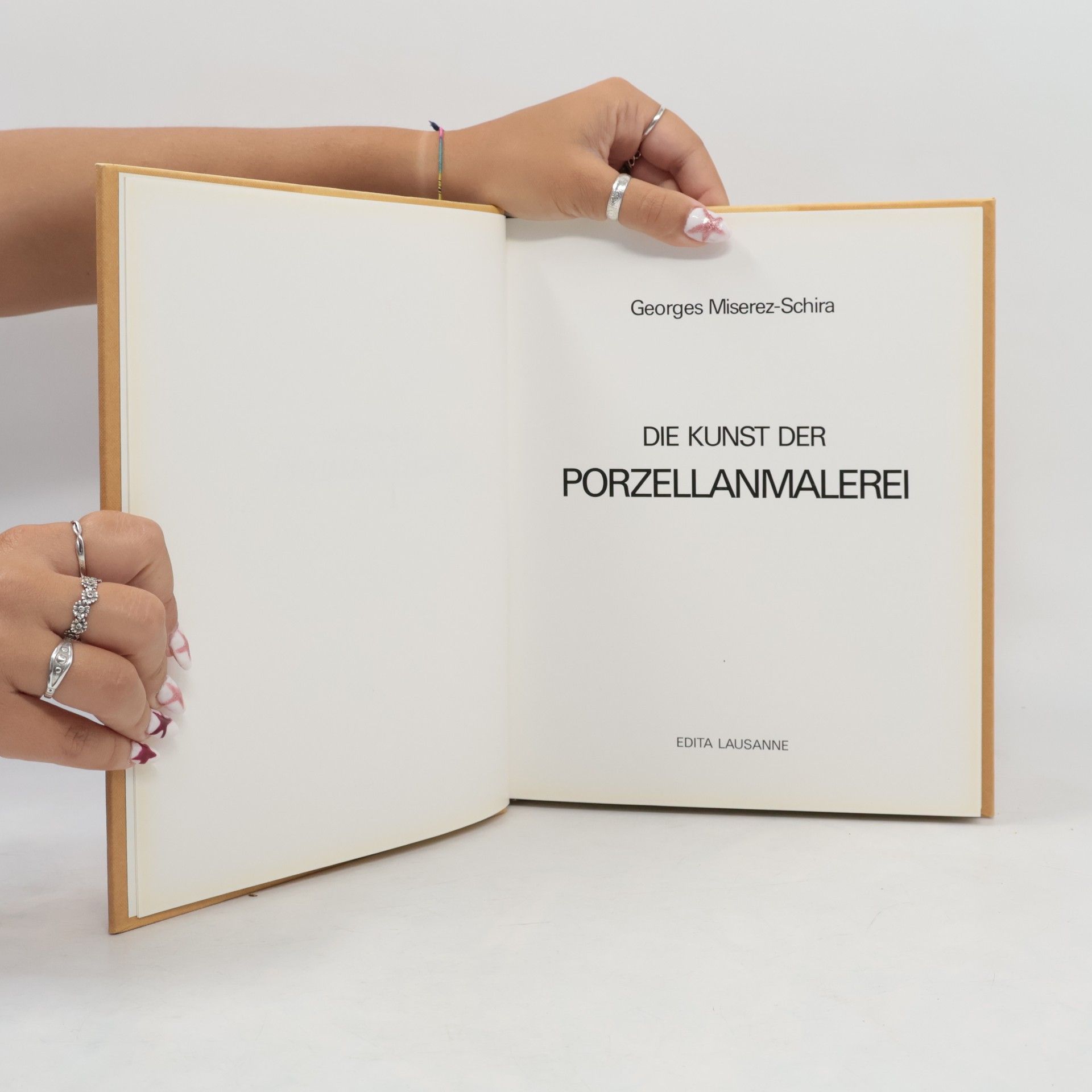 Georges Miserez-Schira Die Kunst der Porzellanmalerei
