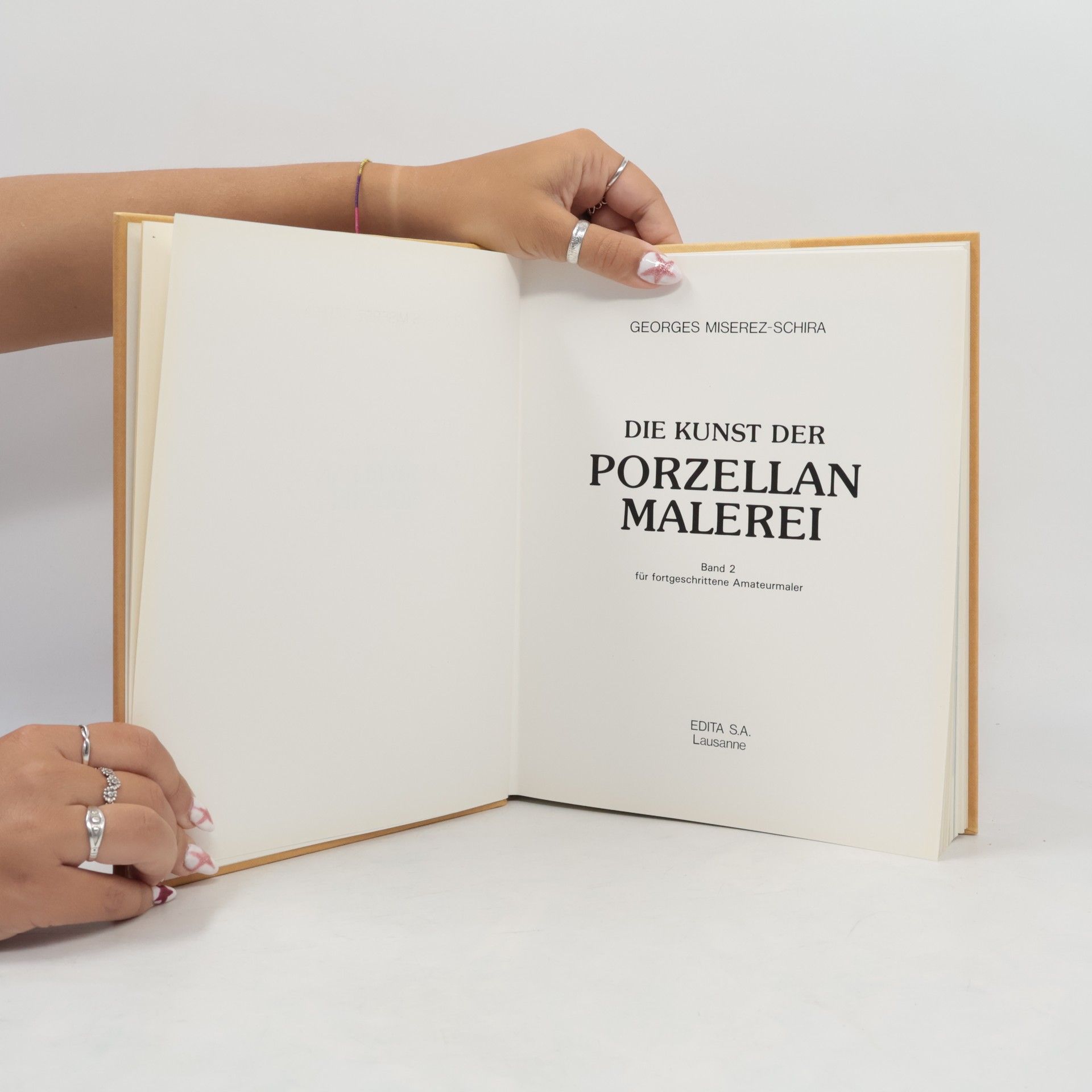Georges Miserez-Schira Die Kunst der Porzellanmalerei