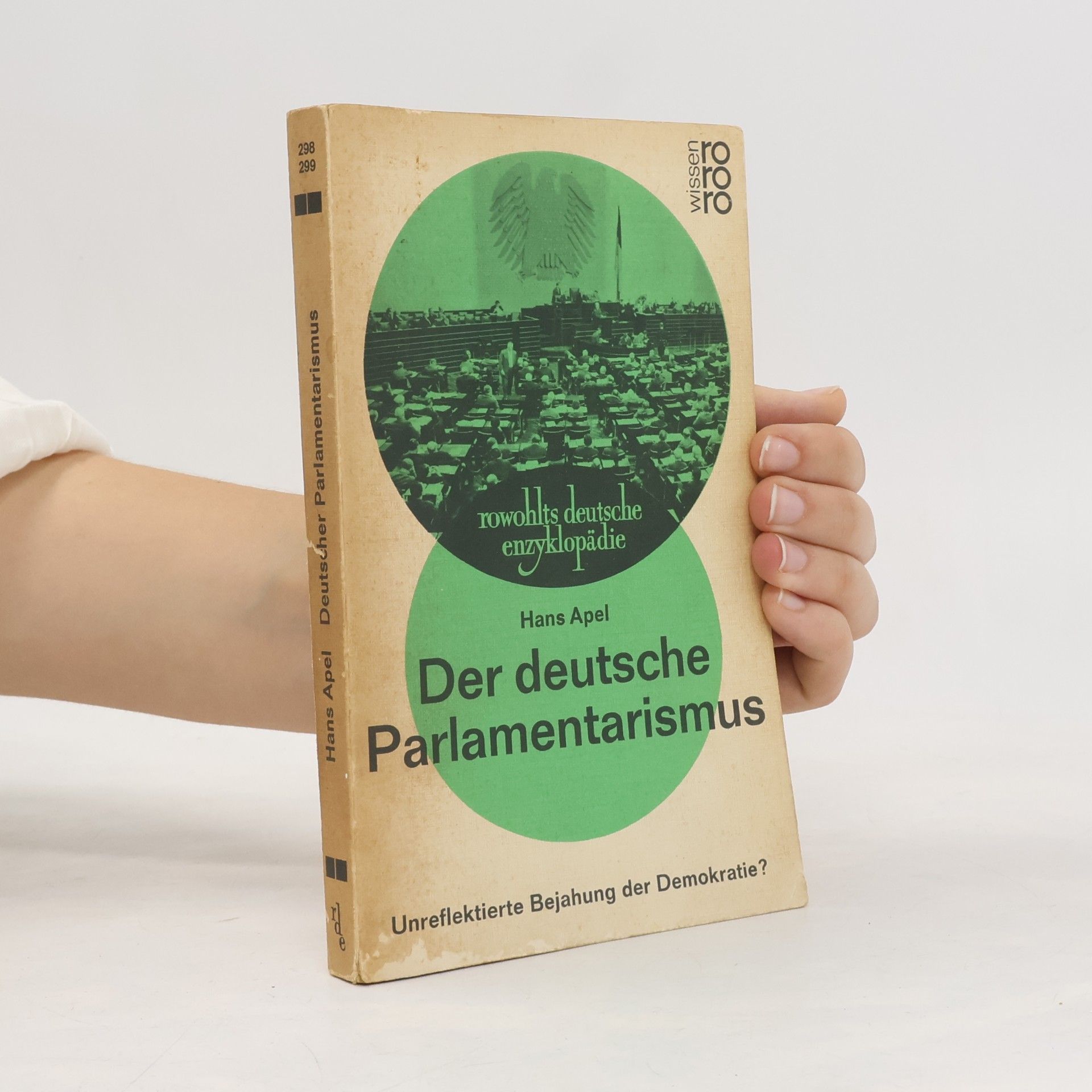 Hans Apel Der deutsche Parlamentarismus