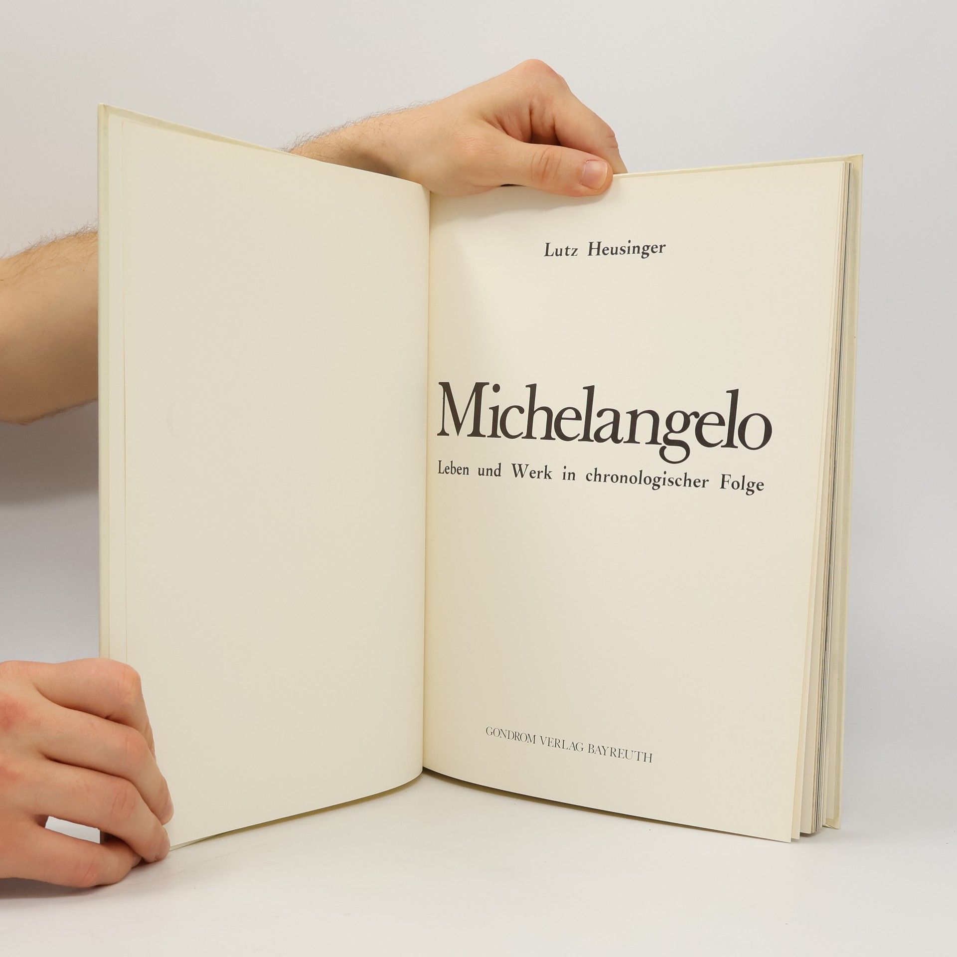 Lutz Heusinger Michelangelo