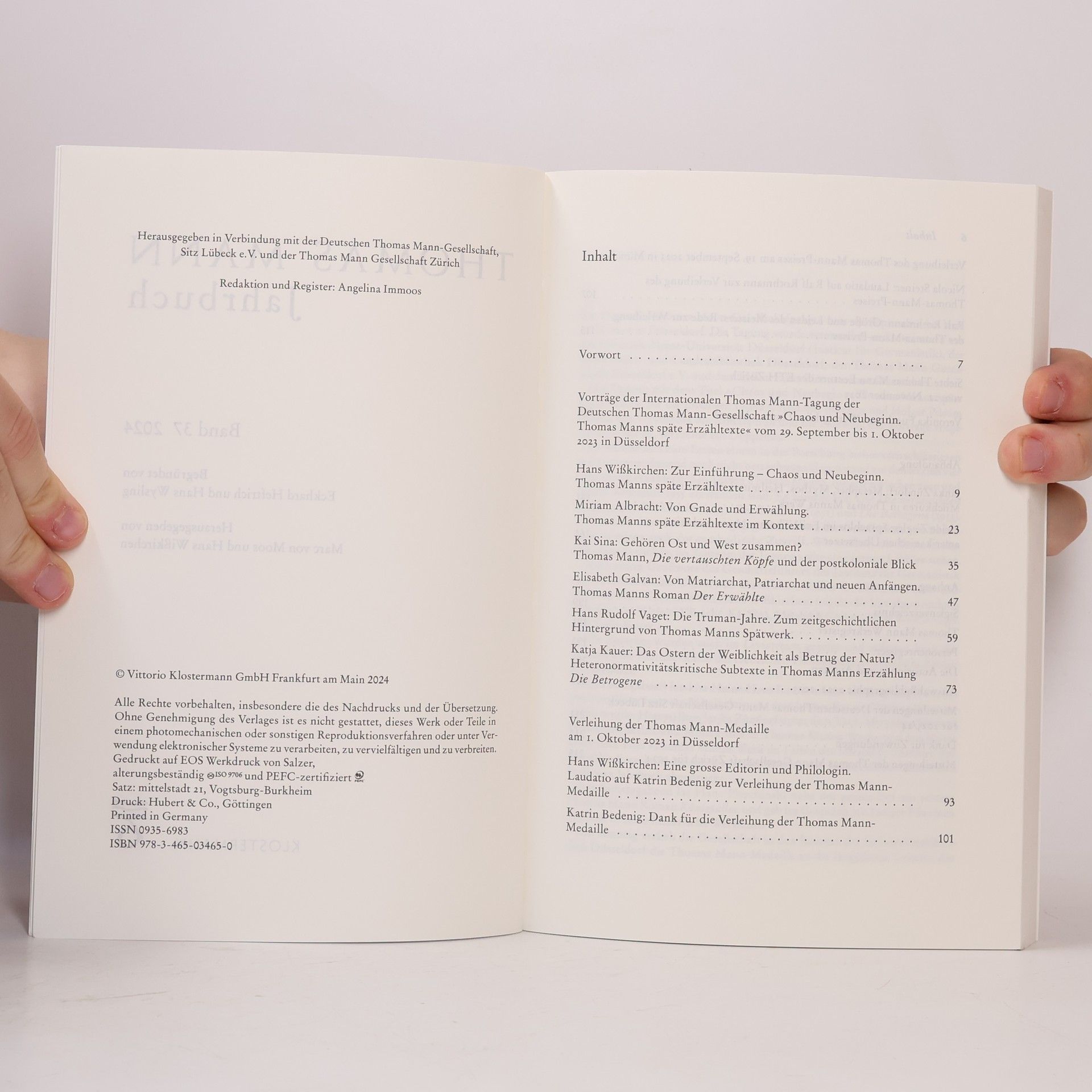 Thomas Mann Jahrbuch