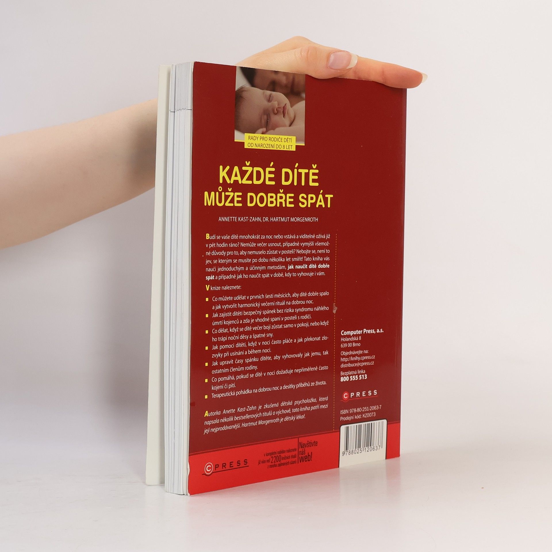 Annette Kast-Zahn Každé dítě může dobře spát