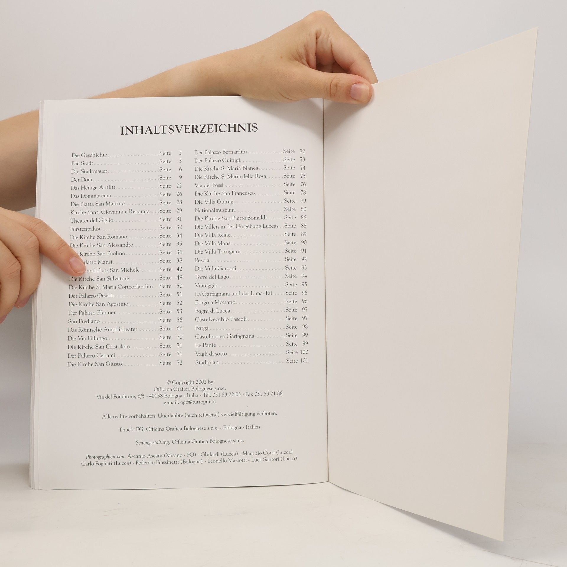 Various authors Lucca. Kunststadt mit Stadtplan