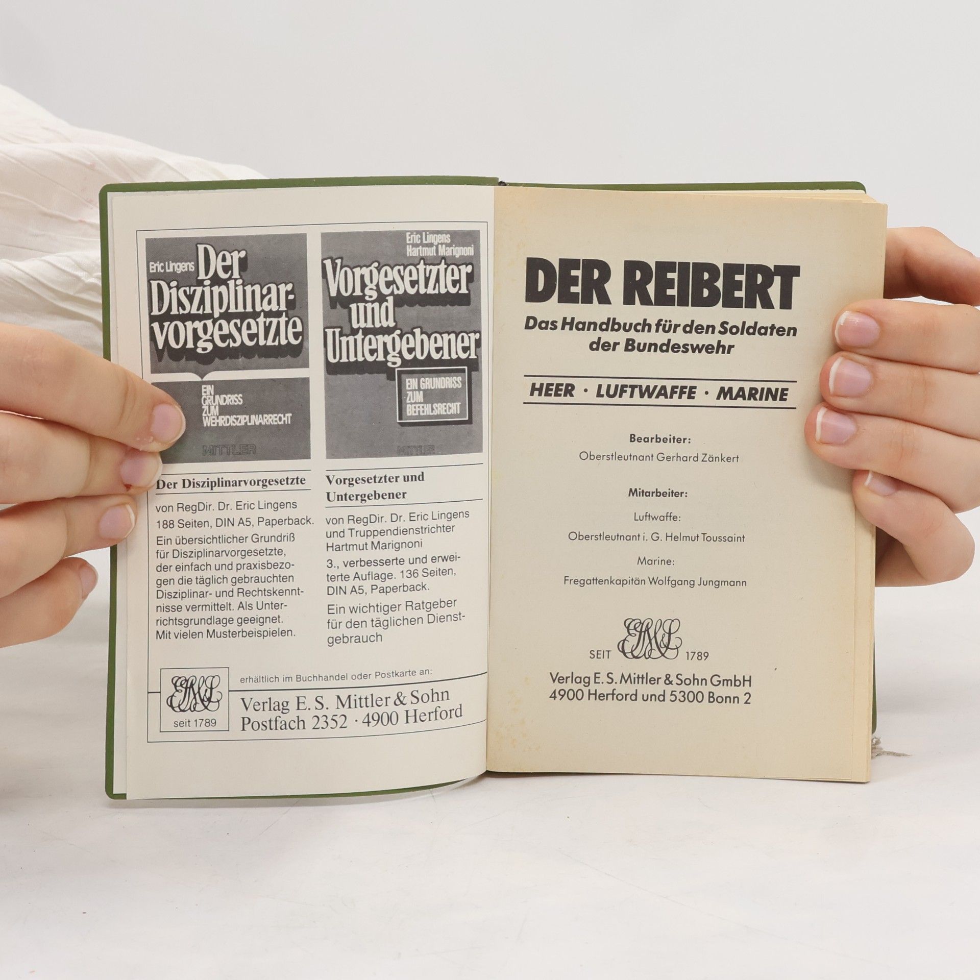 Autores varios Der Reibert. Heer. Luftwaffe. Marine