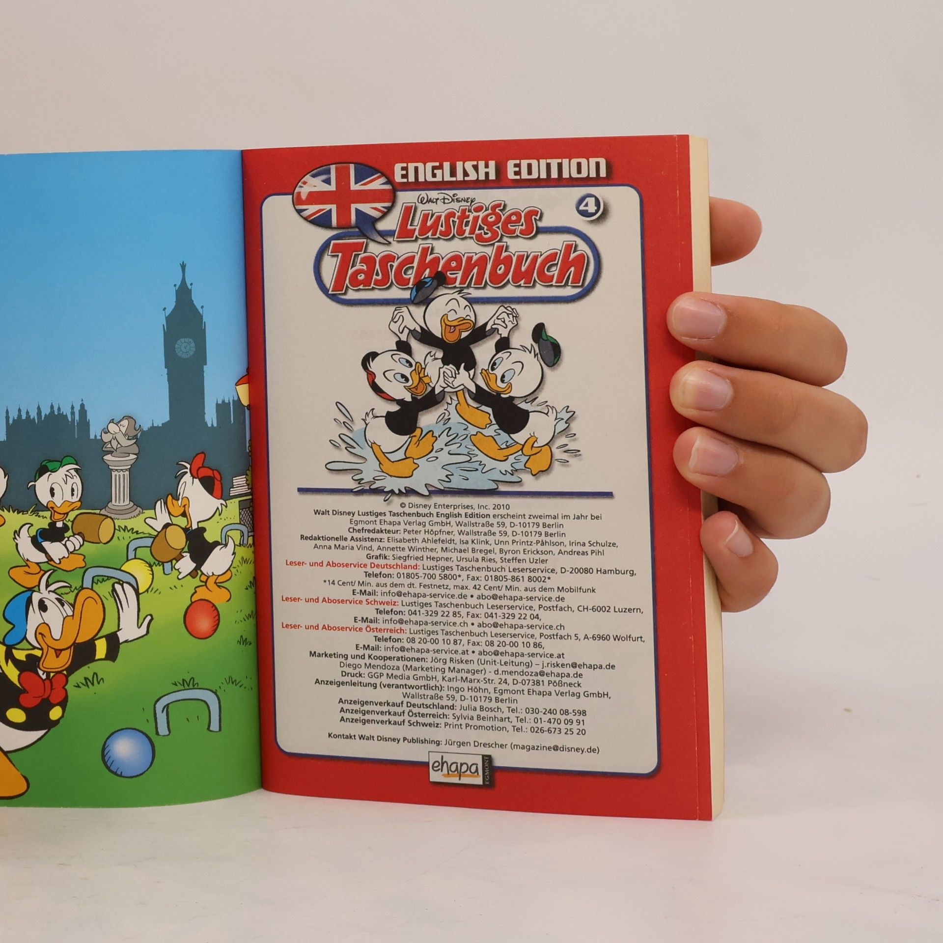 Walt Disney Lustiges Taschenbuch 4