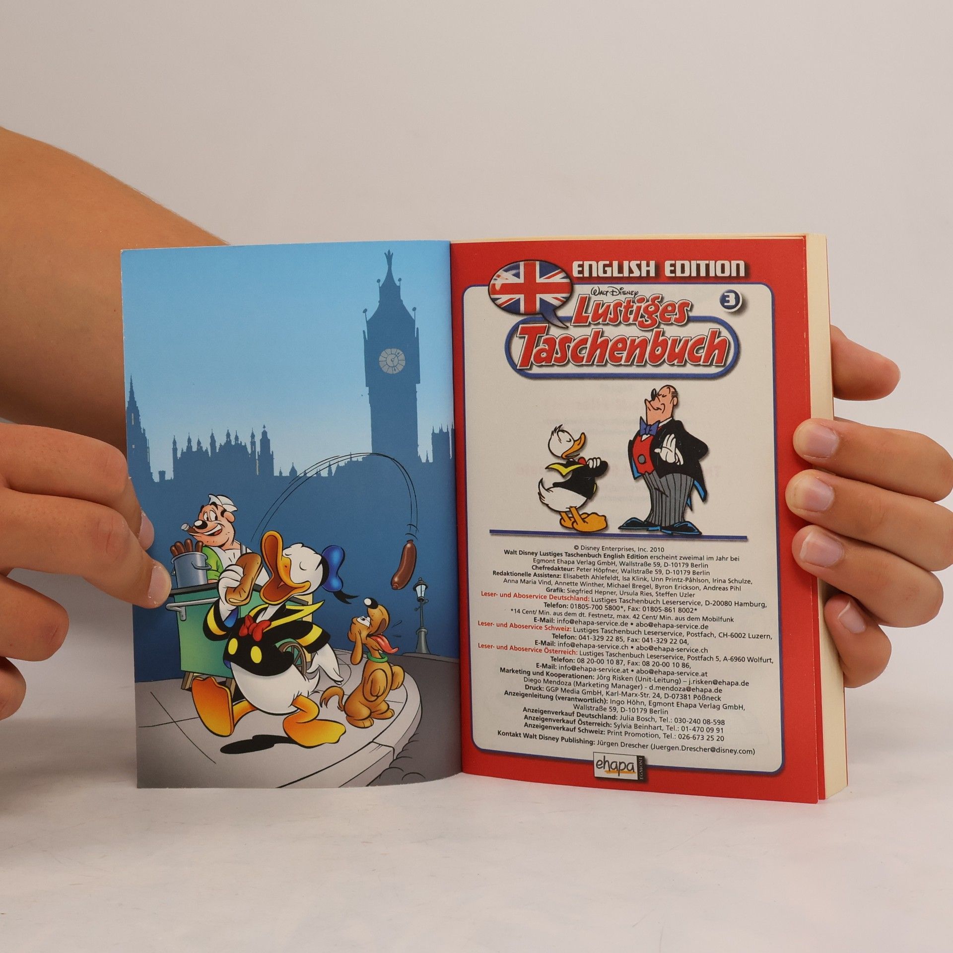 Autorenkollektiv Lustiges Taschenbuch 3. English Edition