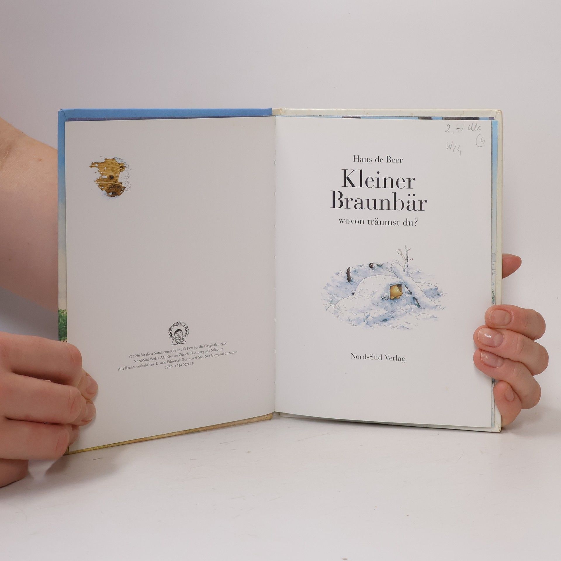 Hans de Beer Kleiner Braunbär wovon träumst du?