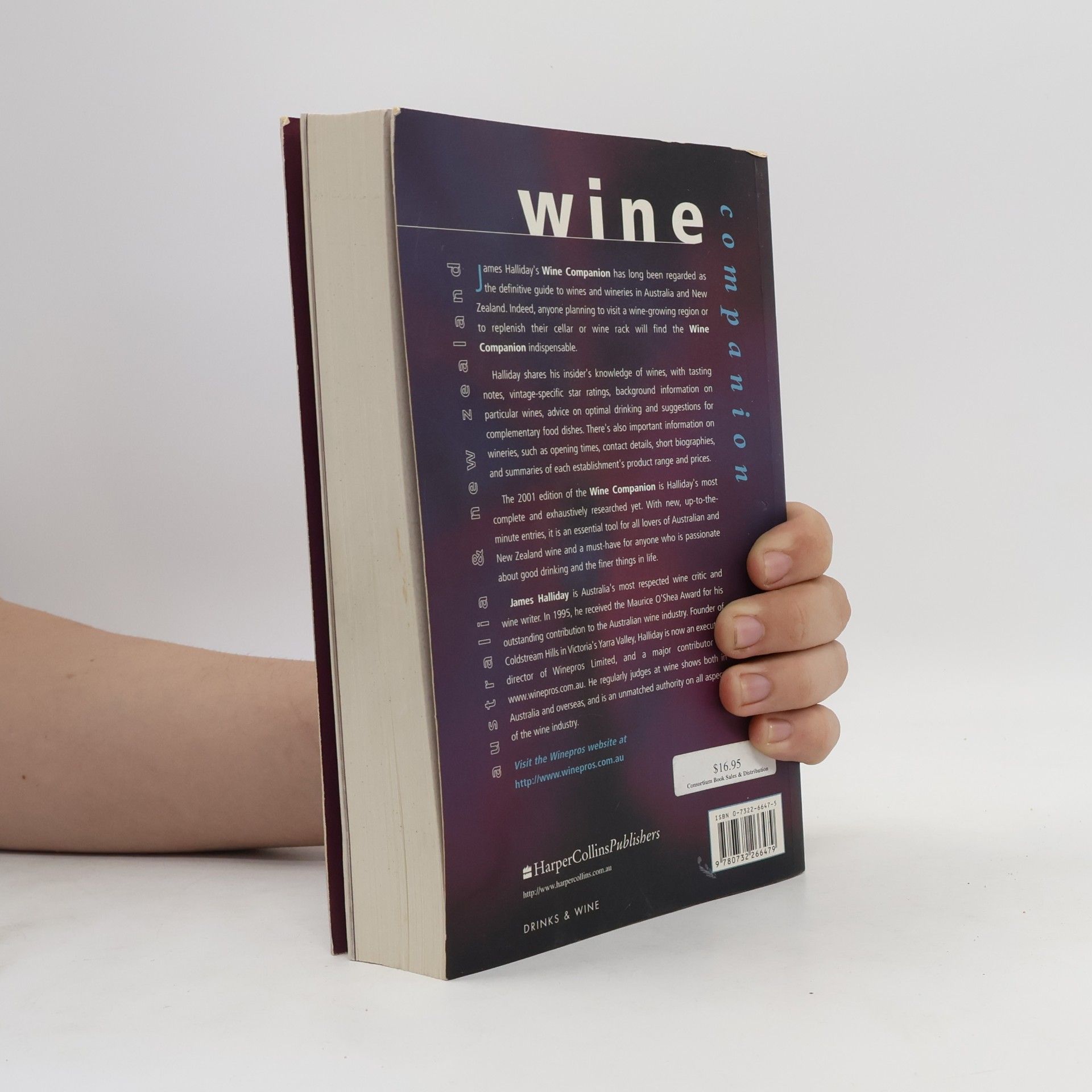James Halliday Australia & New Zealand Wine Companion 2001 Edition