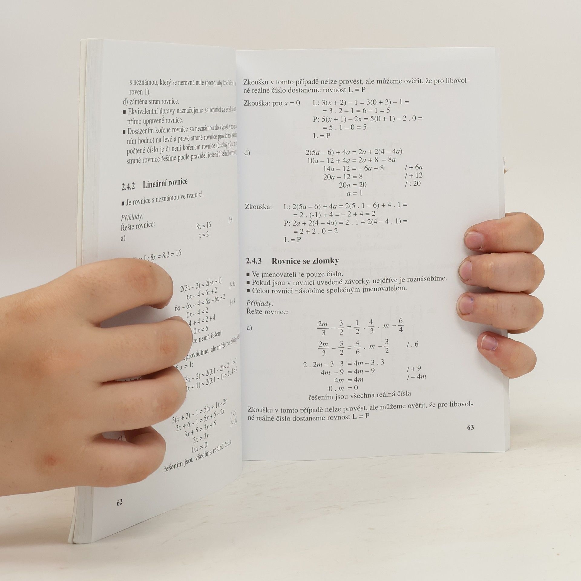 Hana Lukšová Matematika. Přehled učiva základní školy s řešenými příklady