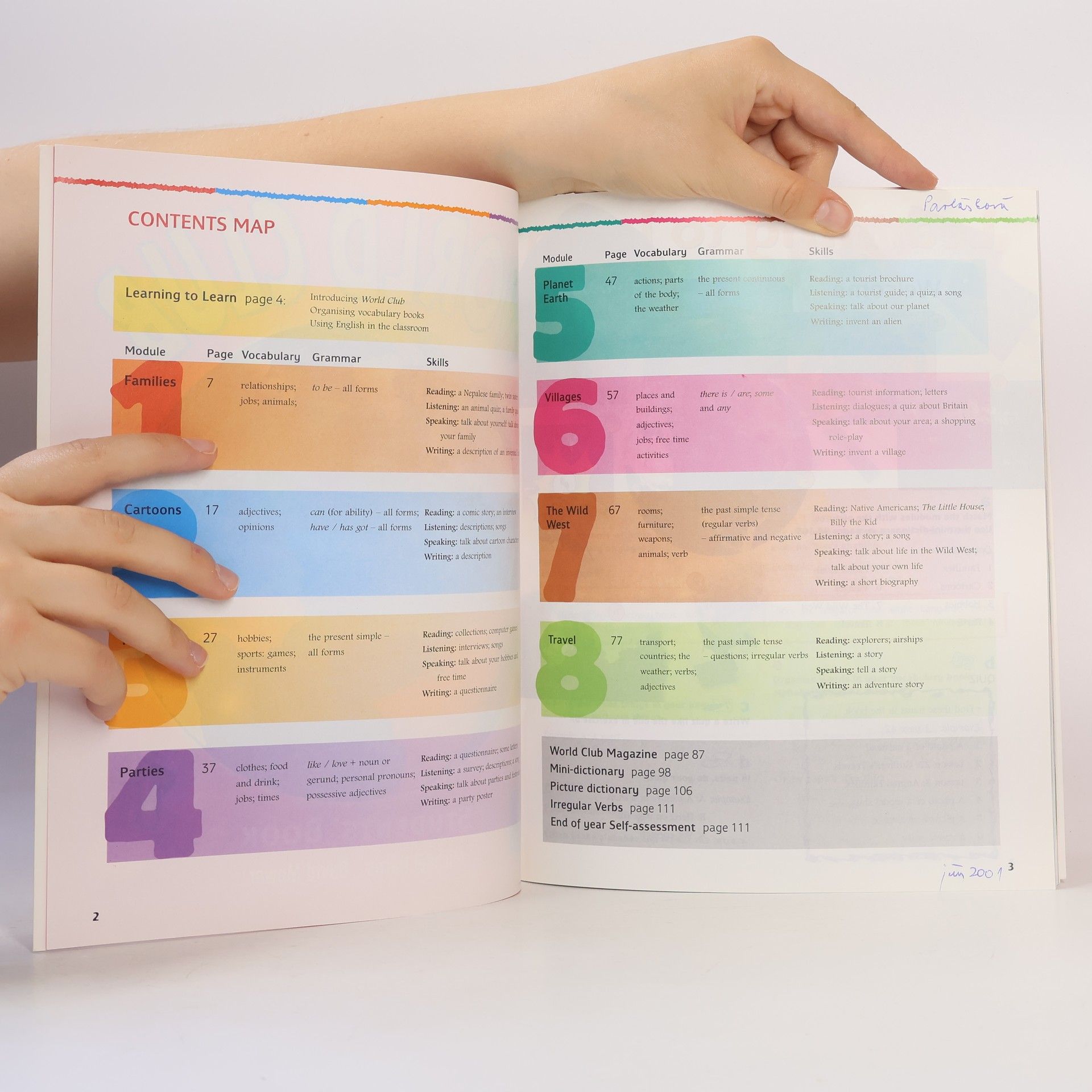 Michael Harris World club 1. Students' book