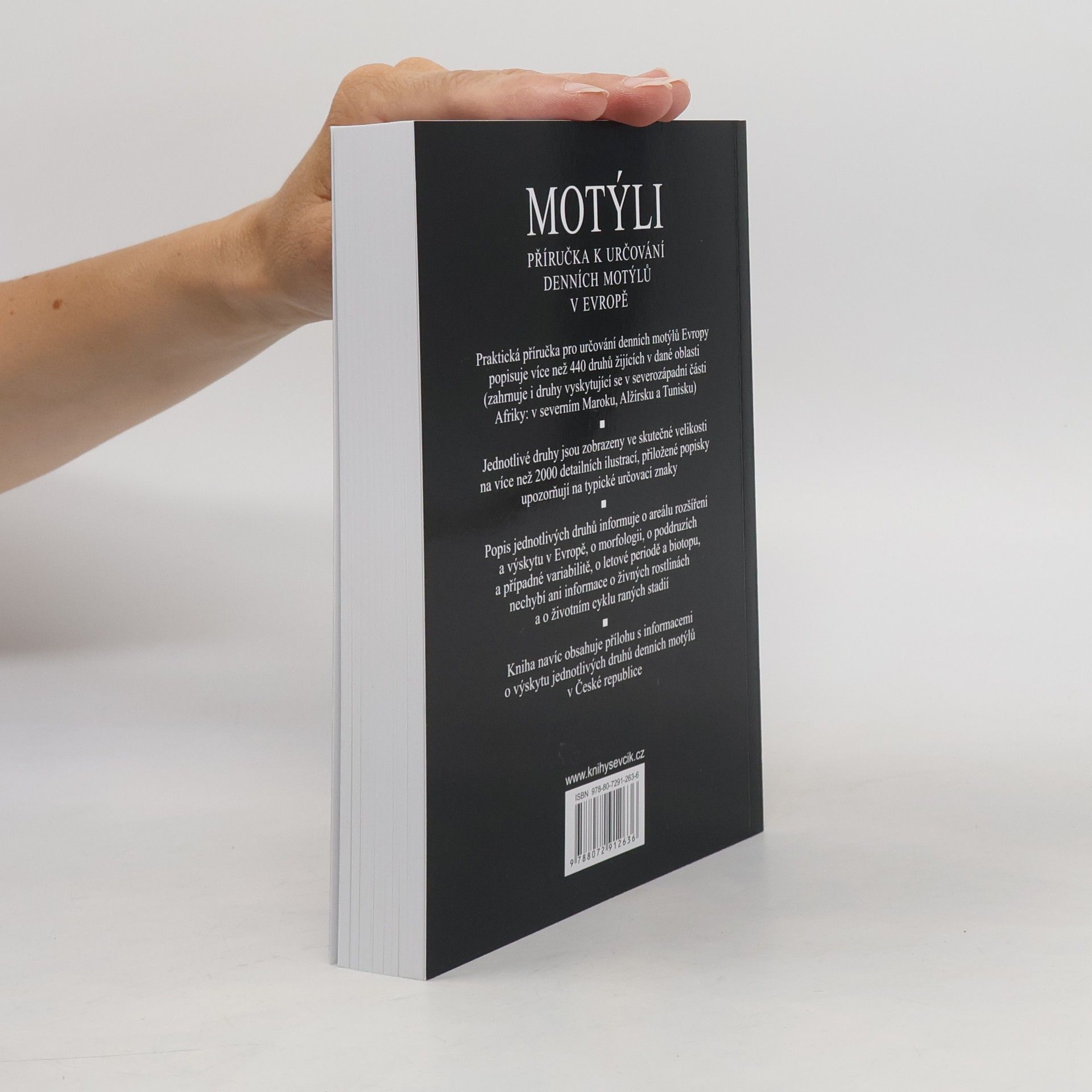 Tom Tolman Motýli - Příručka k určování denních motýlů v Evropě