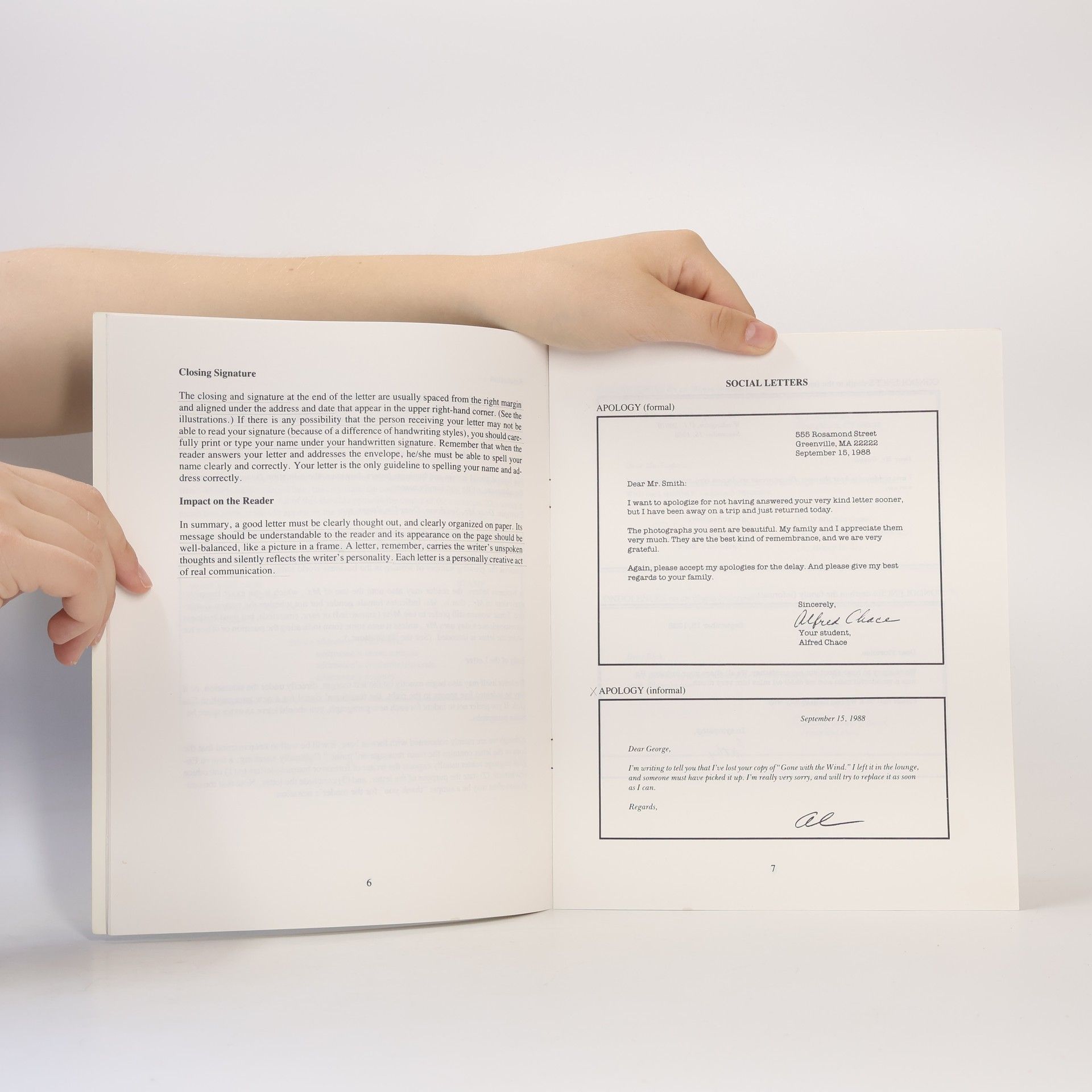 Anna Maria Malkoc Letter Writing in English