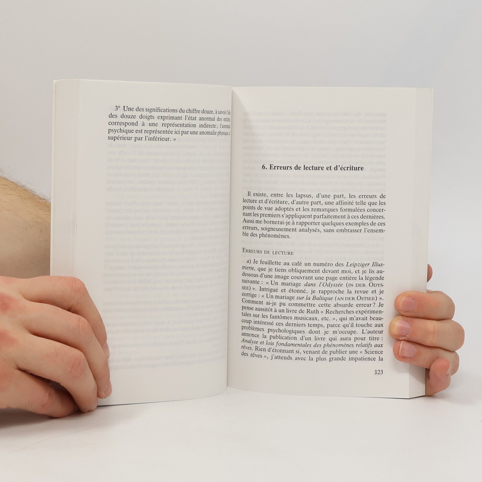 Sigmund Freud Psychopathologie de la vie quotidienne