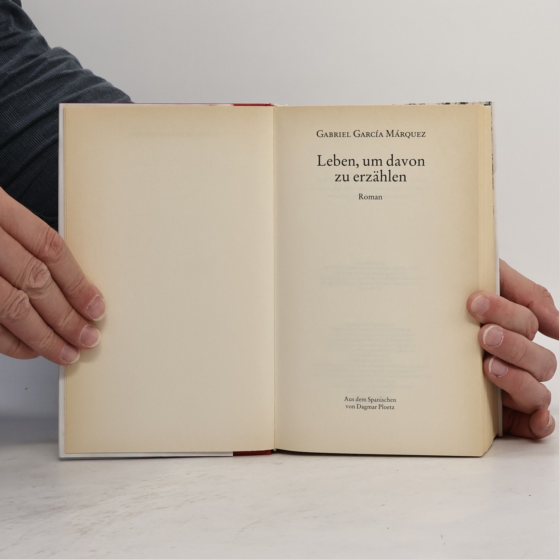 Gabriel García Márquez Leben, um davon zu erzählen