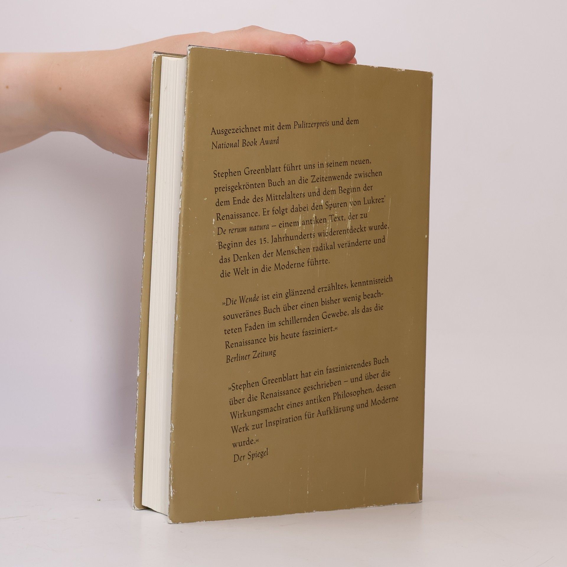 Stephen Greenblatt Die Wende