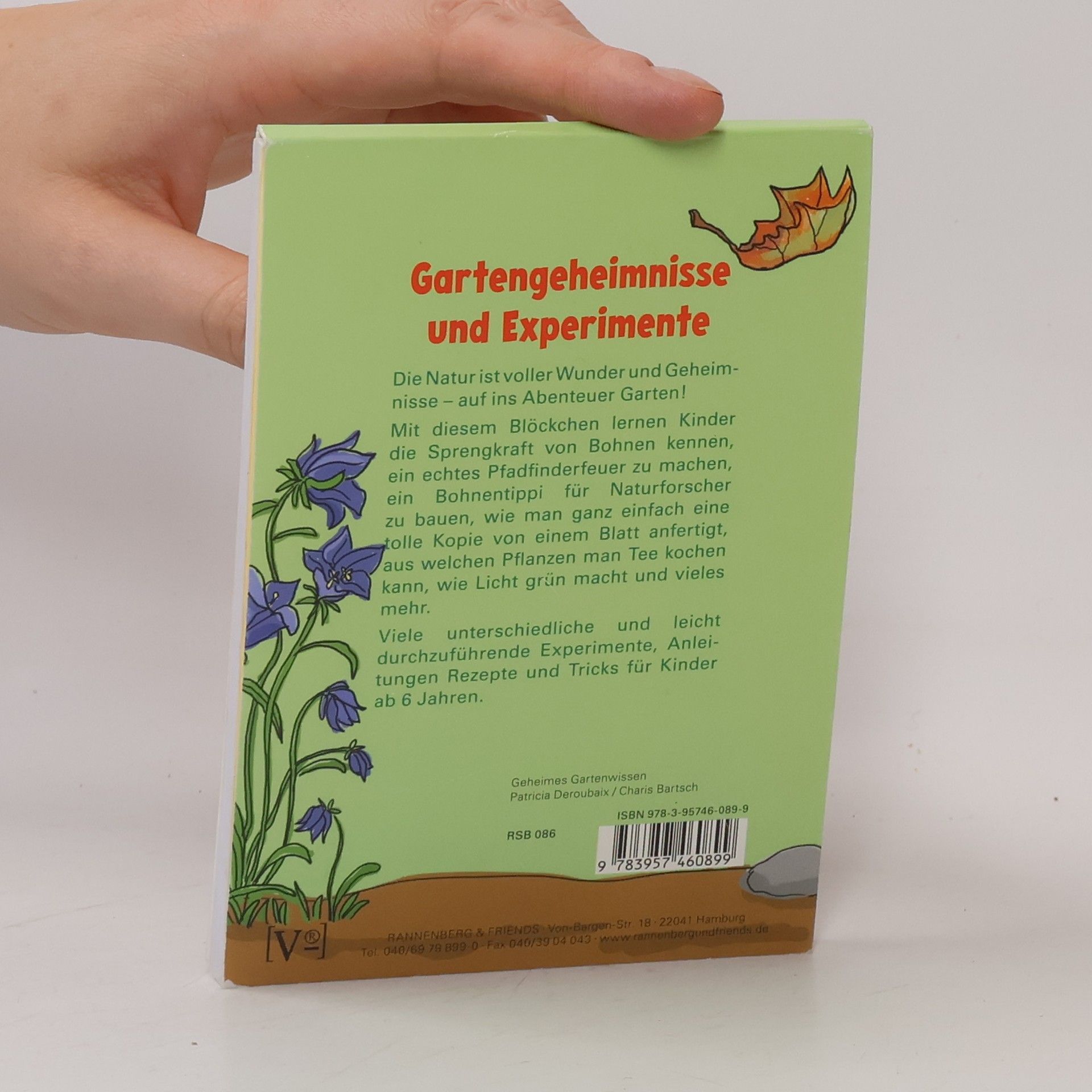 Charis Bartsch Spieleblöckchen: Geheimes Gartenwissen