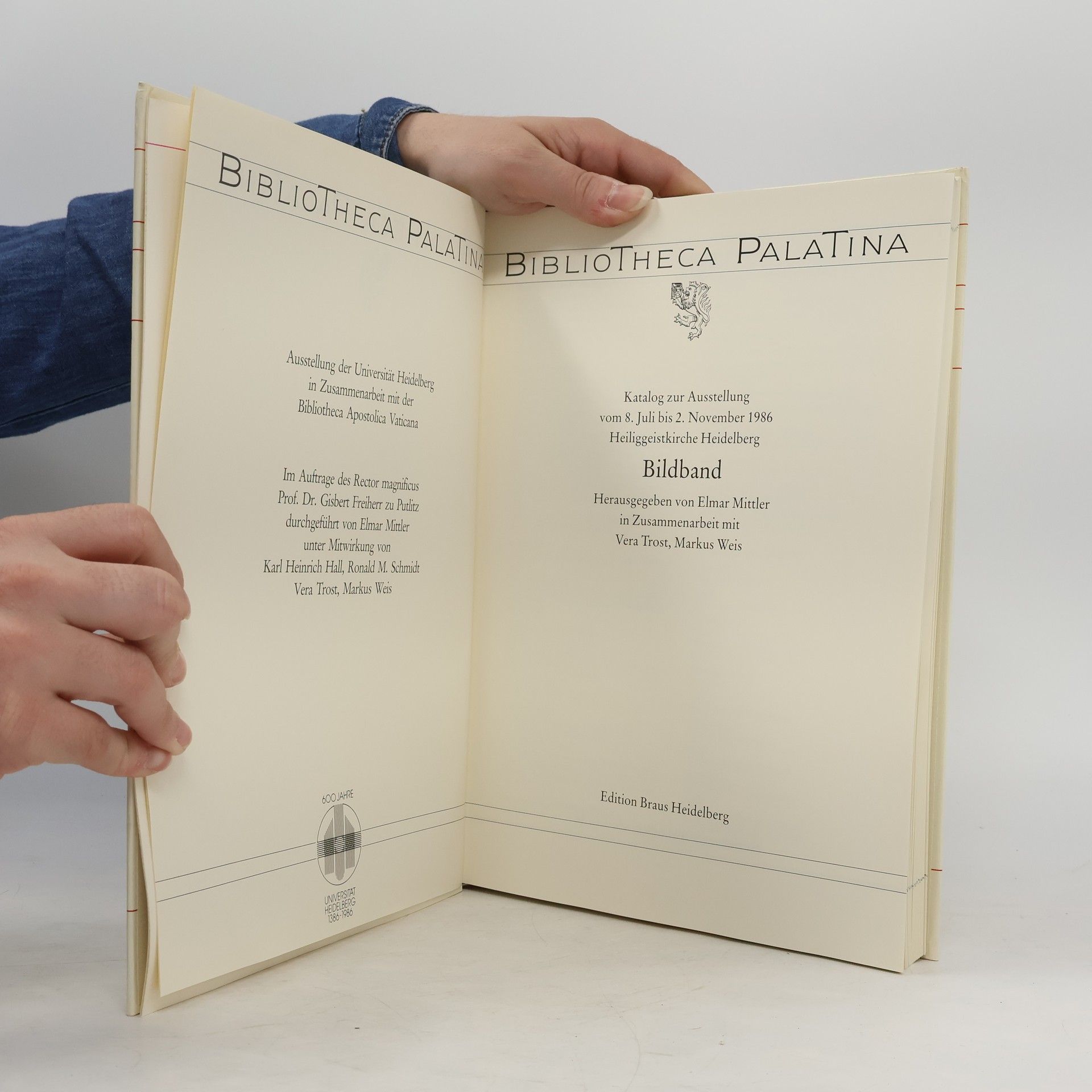 Autorenkollektiv Bibliotheca Palatina. Bildband