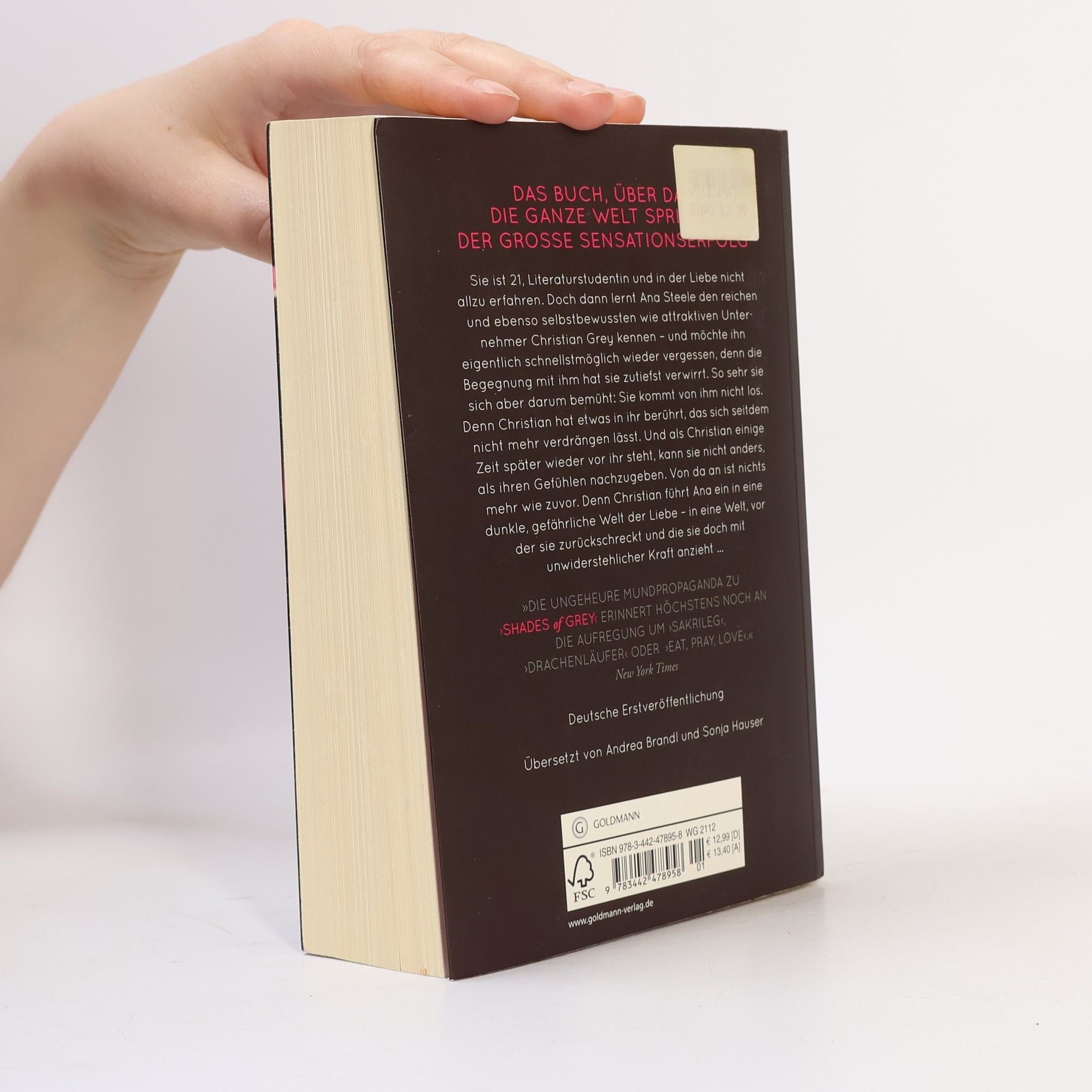 E. L. James Shades of Grey. Geheimes Verlangen
