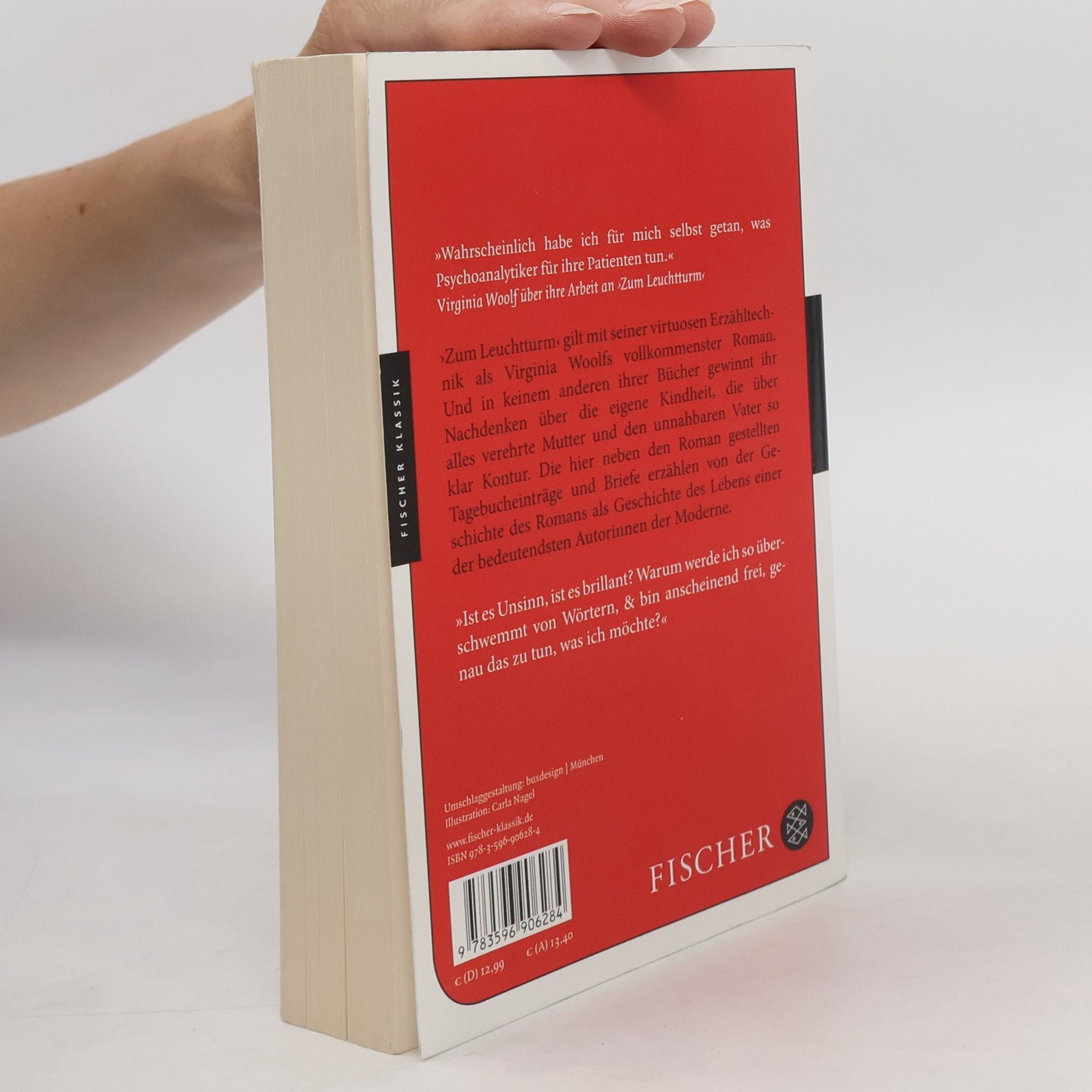 Virginia Woolf Fischer Klassik: Zum Leuchtturm