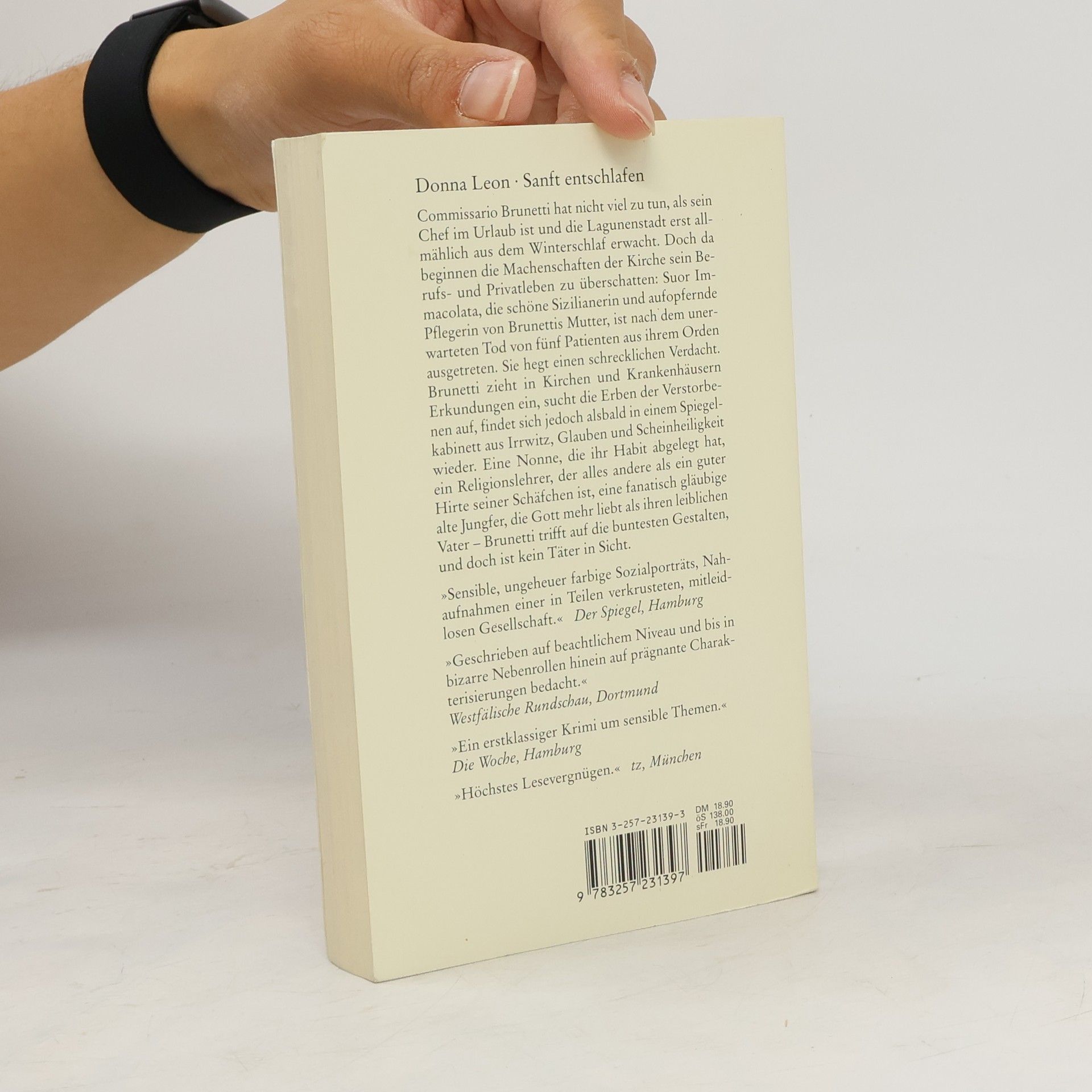 Donna Leon Sanft entschlafen. Commissario Brunettis sechster Fall