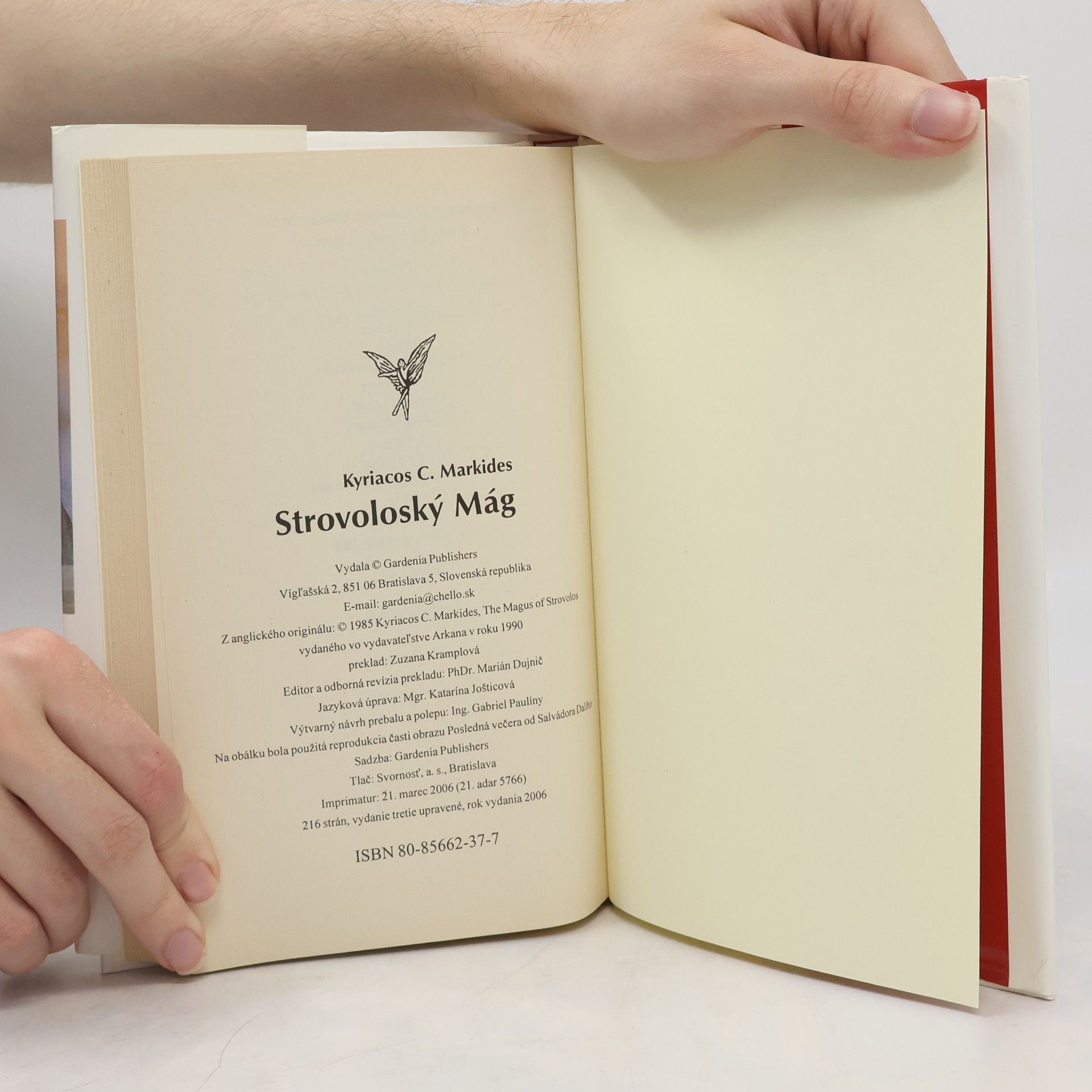 Kyriacos C. Markides Strovoloský Mág