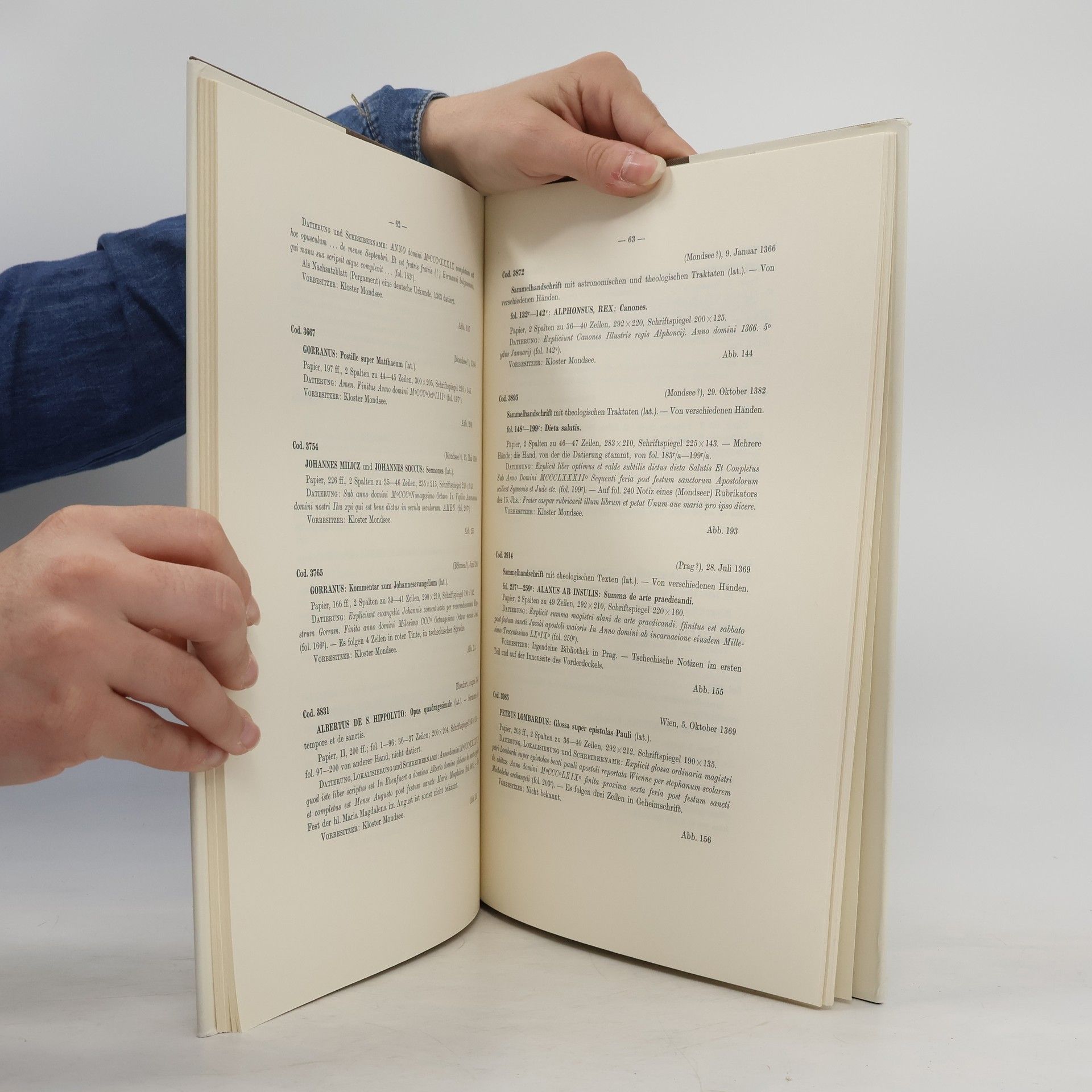 Franz Unterkircher Katalog der datierten Handschriften in lateinischer Schrift in Österreich I.