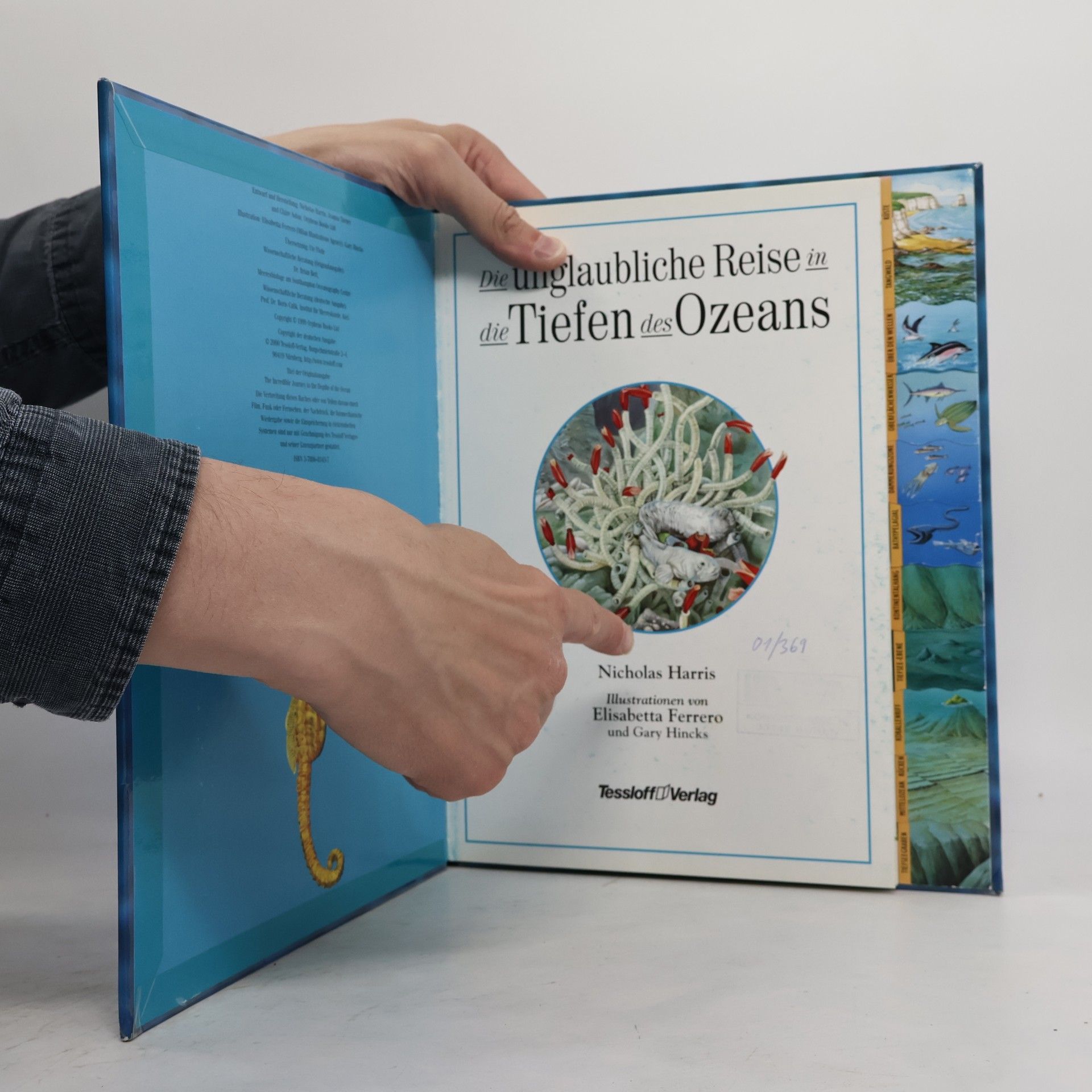 Nicholas Harris Die unglaubliche Reise in die Tiefen des Ozeans