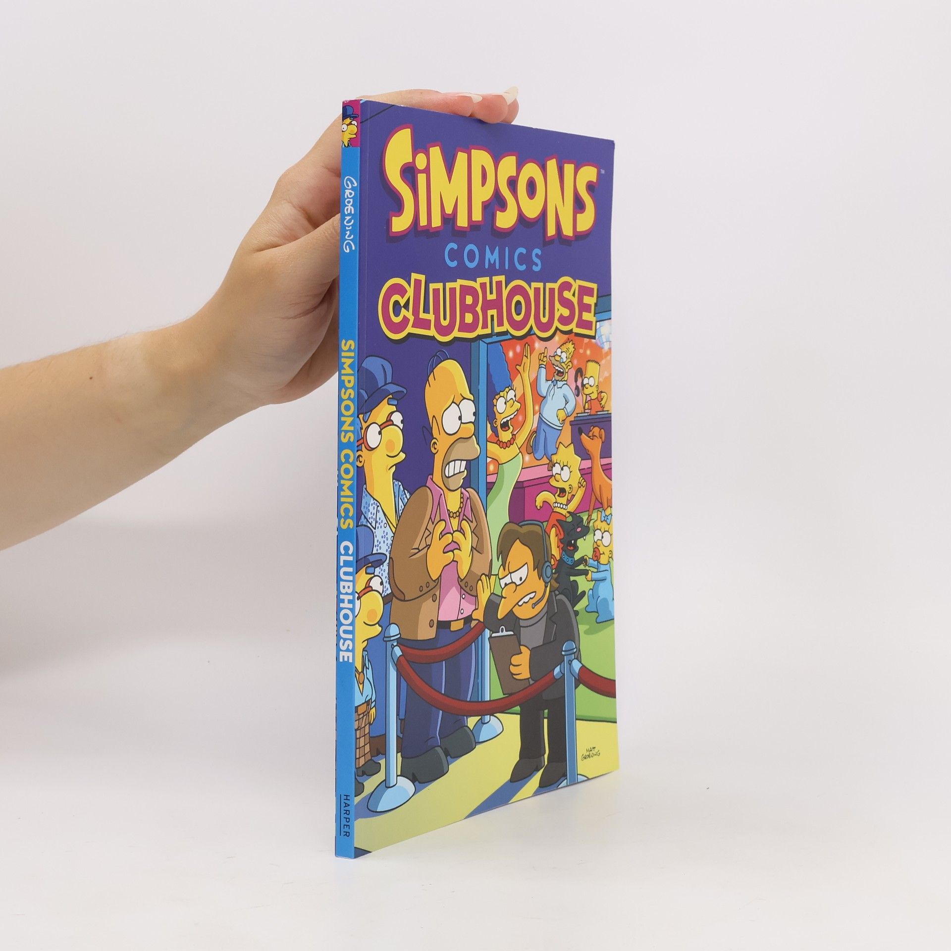Matt Groening Simpsons Comics Clubhouse