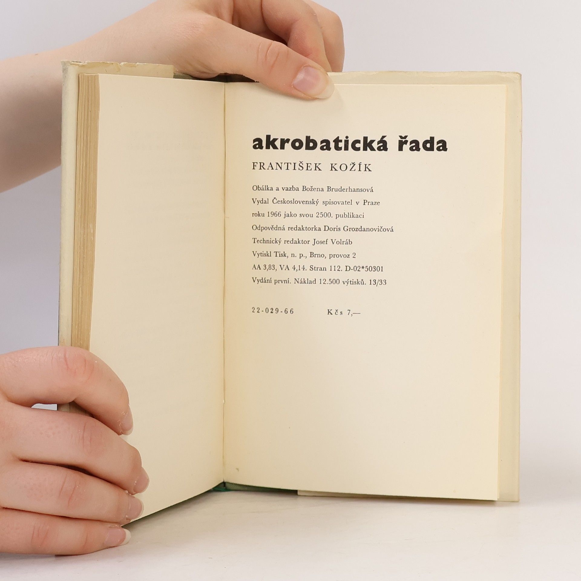 František Kožík Akrobatická řada