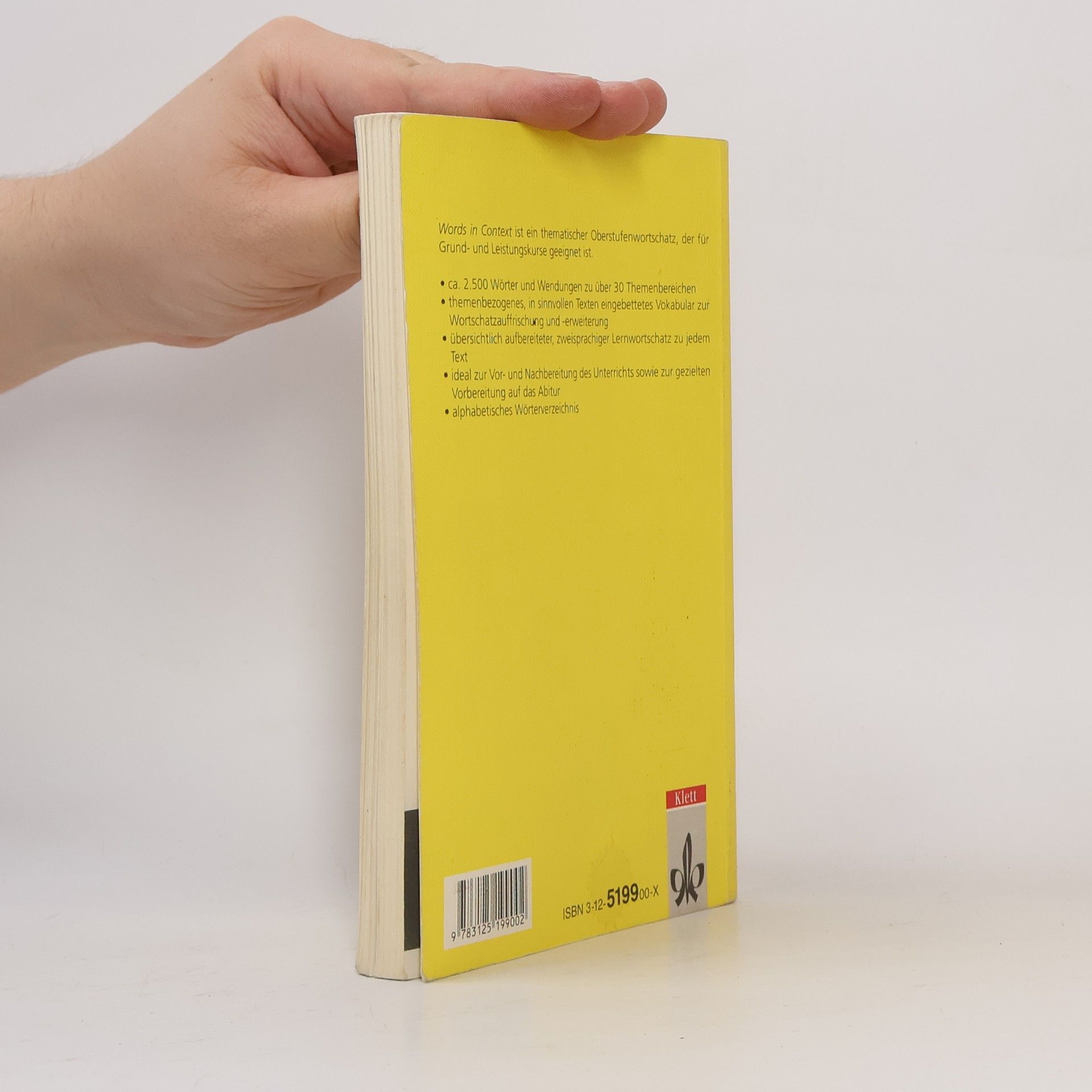 Bernhard Knop Words in context