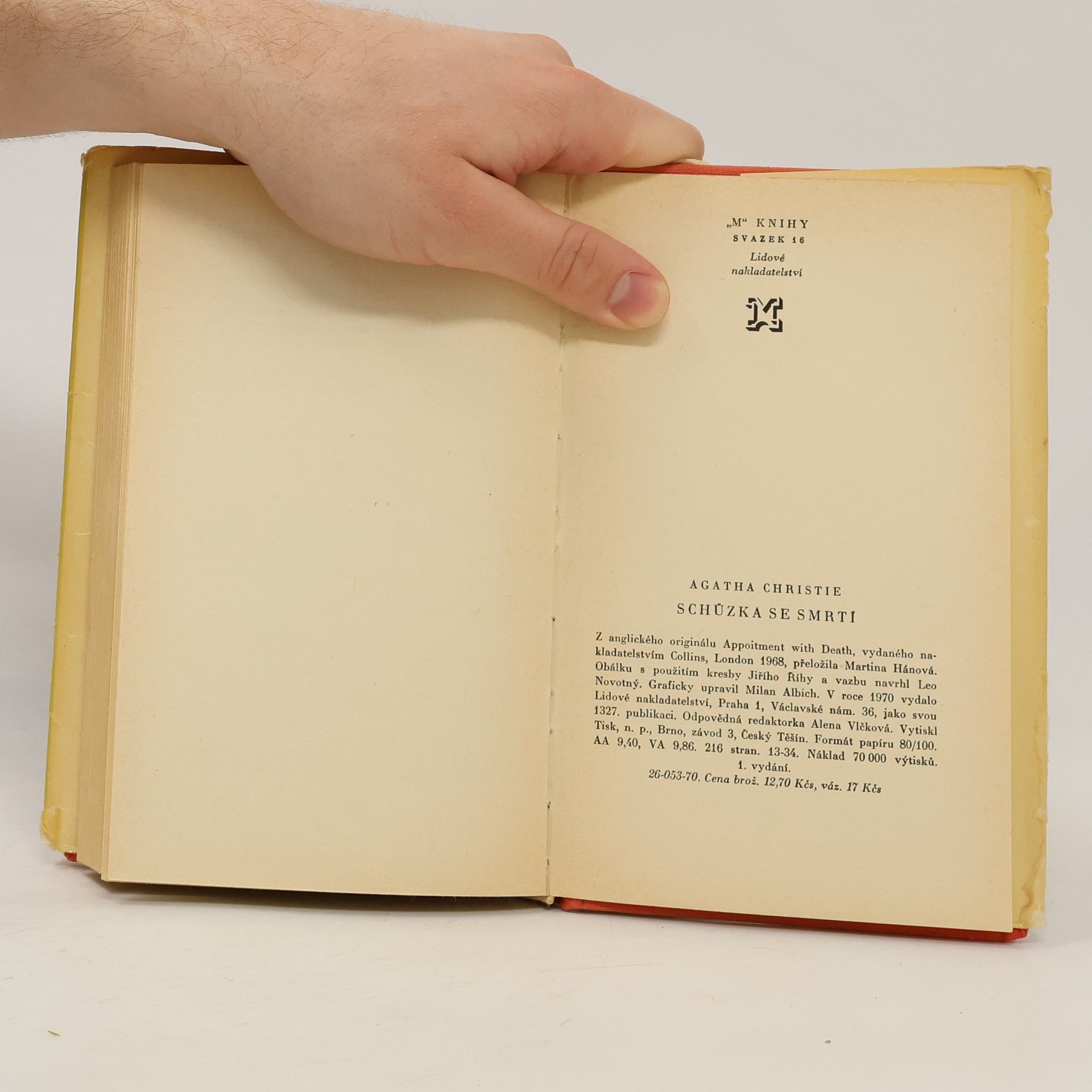 Agatha Christie Schůzka se smrtí