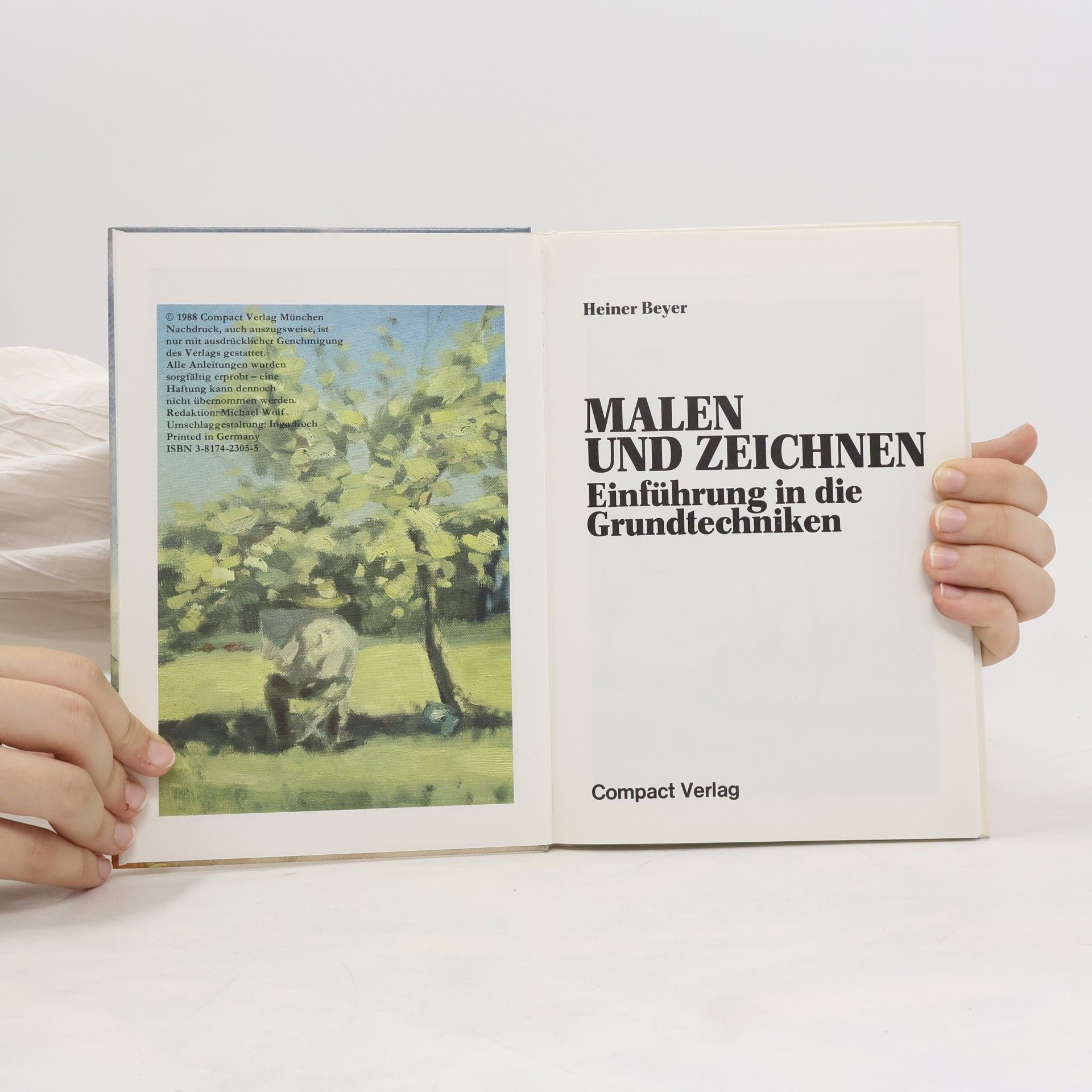 Heiner Beyer Malen und Zeichen