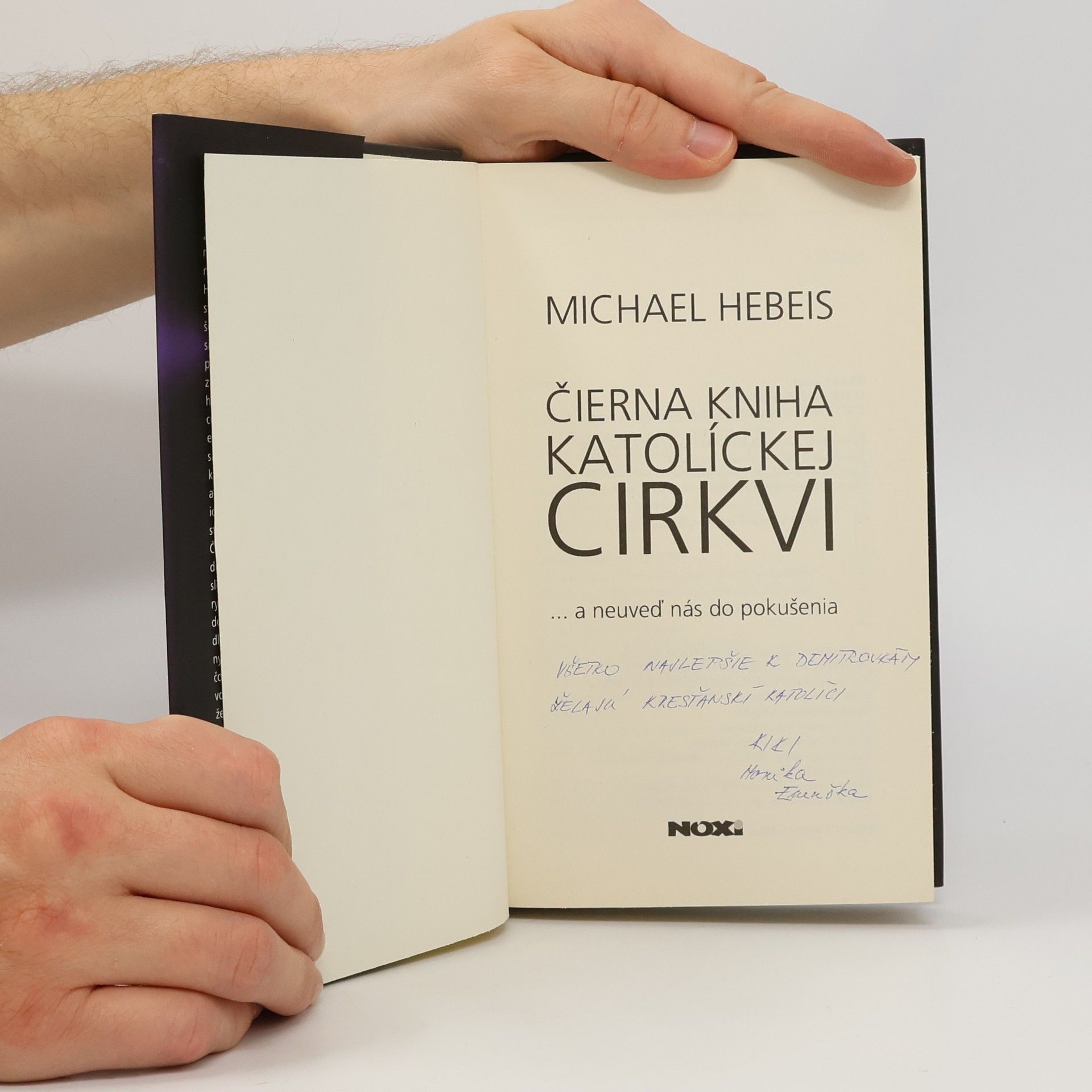 Michael Hebeis Čierna kniha katolíckej cirkvi ... a neuveď nás do pokušenia