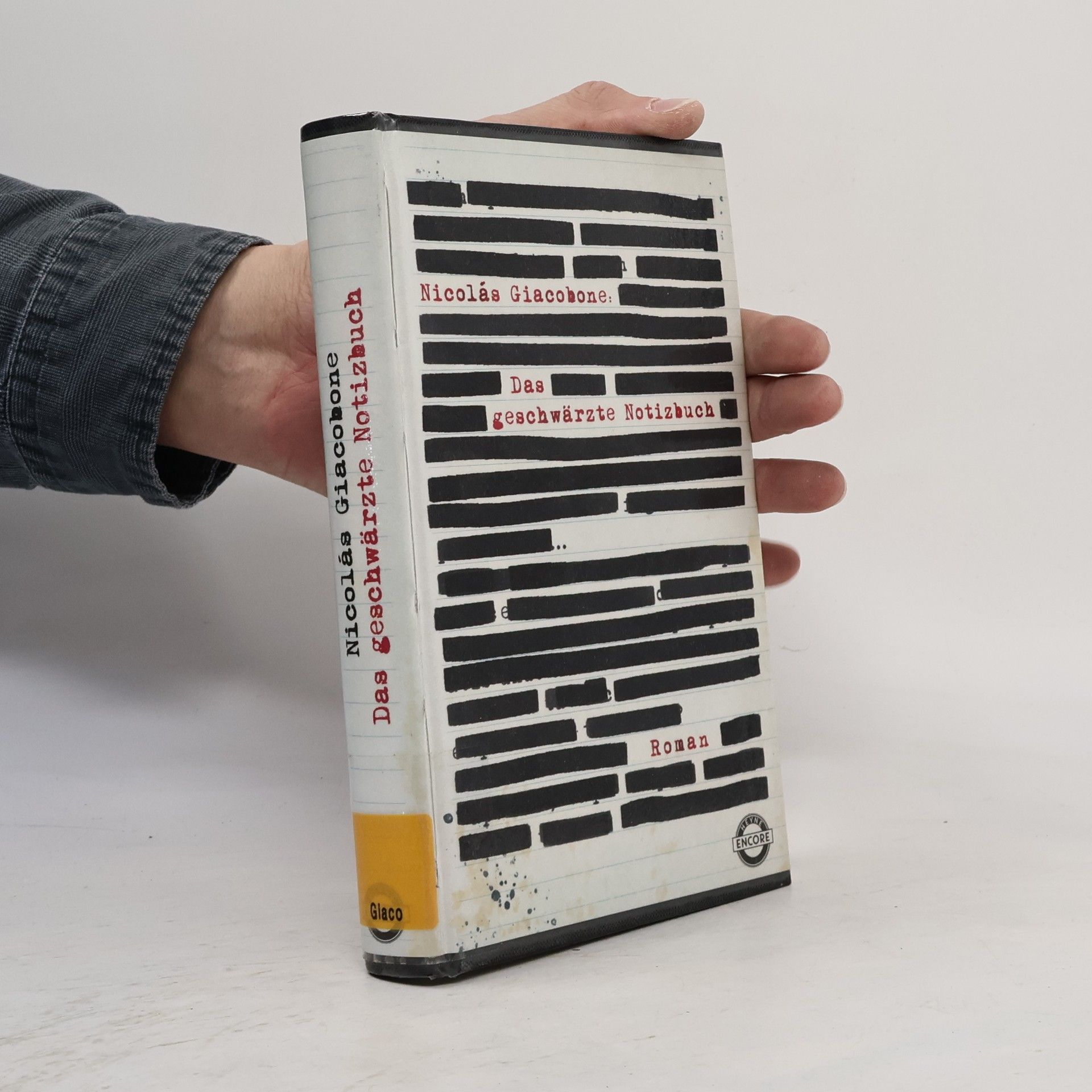 Nicolás Giacobone Das geschwärzte Notizbuch