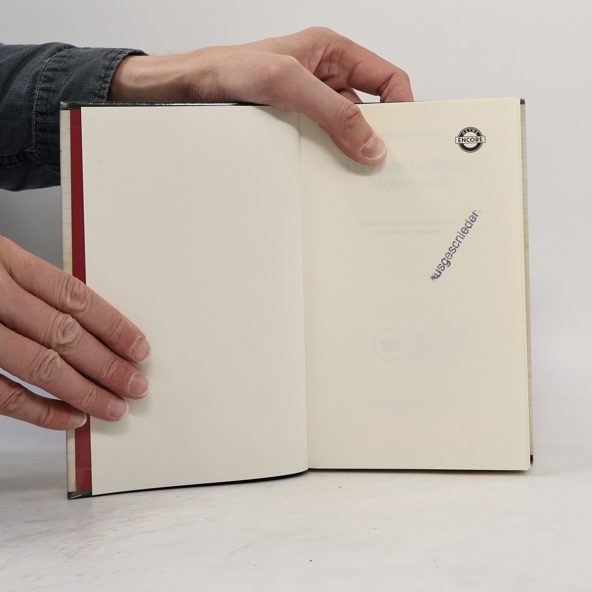 Nicolás Giacobone Das geschwärzte Notizbuch