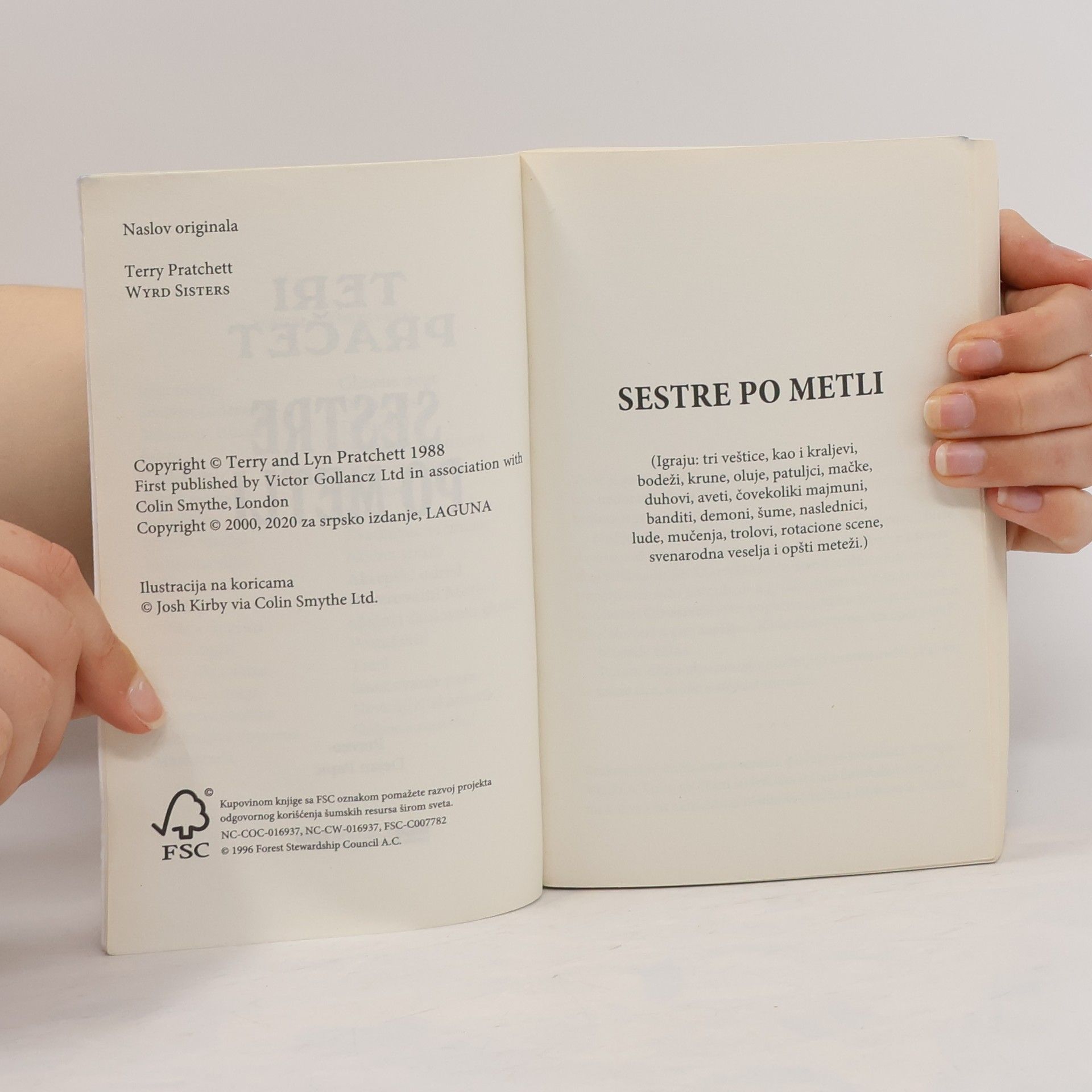 Terry Pratchett Roman o DiskSvětě: Sestre po metli