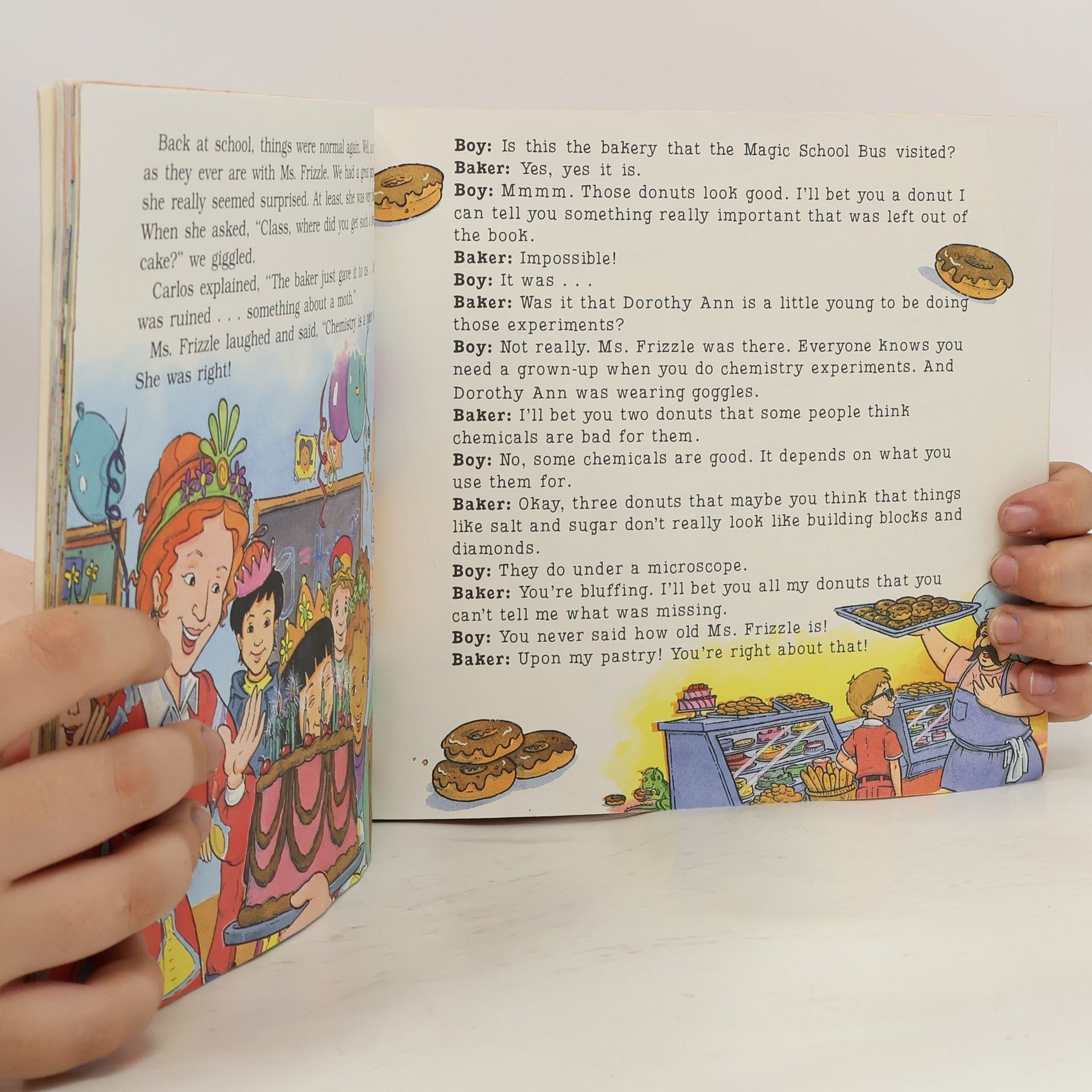 Linda Beech The Magic School Bus Gets Baked in a Cake