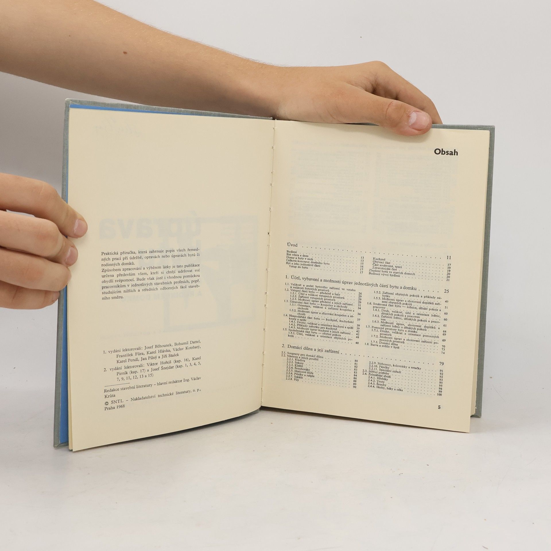 Various authors Úprava bytu. Řemeslné práce v bytě a rodinném domku