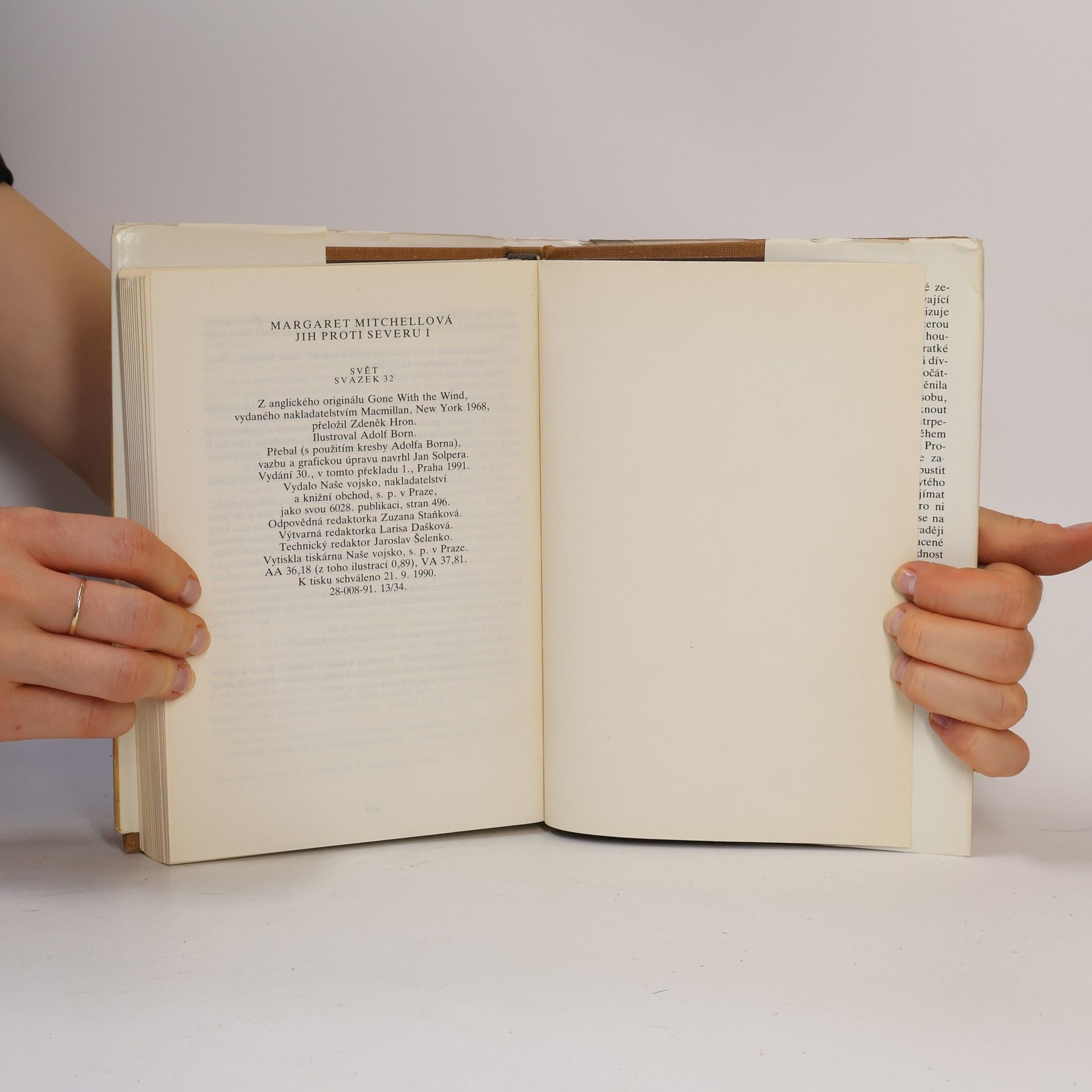Margaret Mitchell Jih proti Severu I.