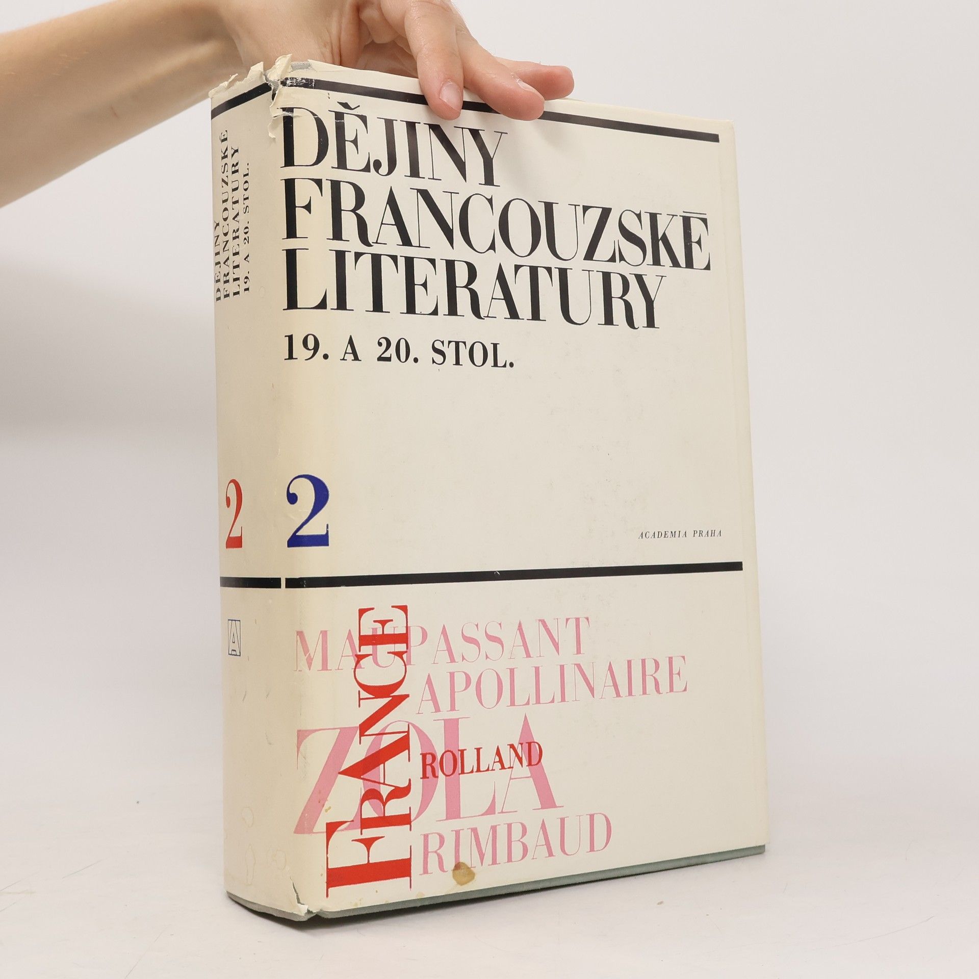 Various authors Dějiny francouzské literatury 19. a 20. století 2.díl